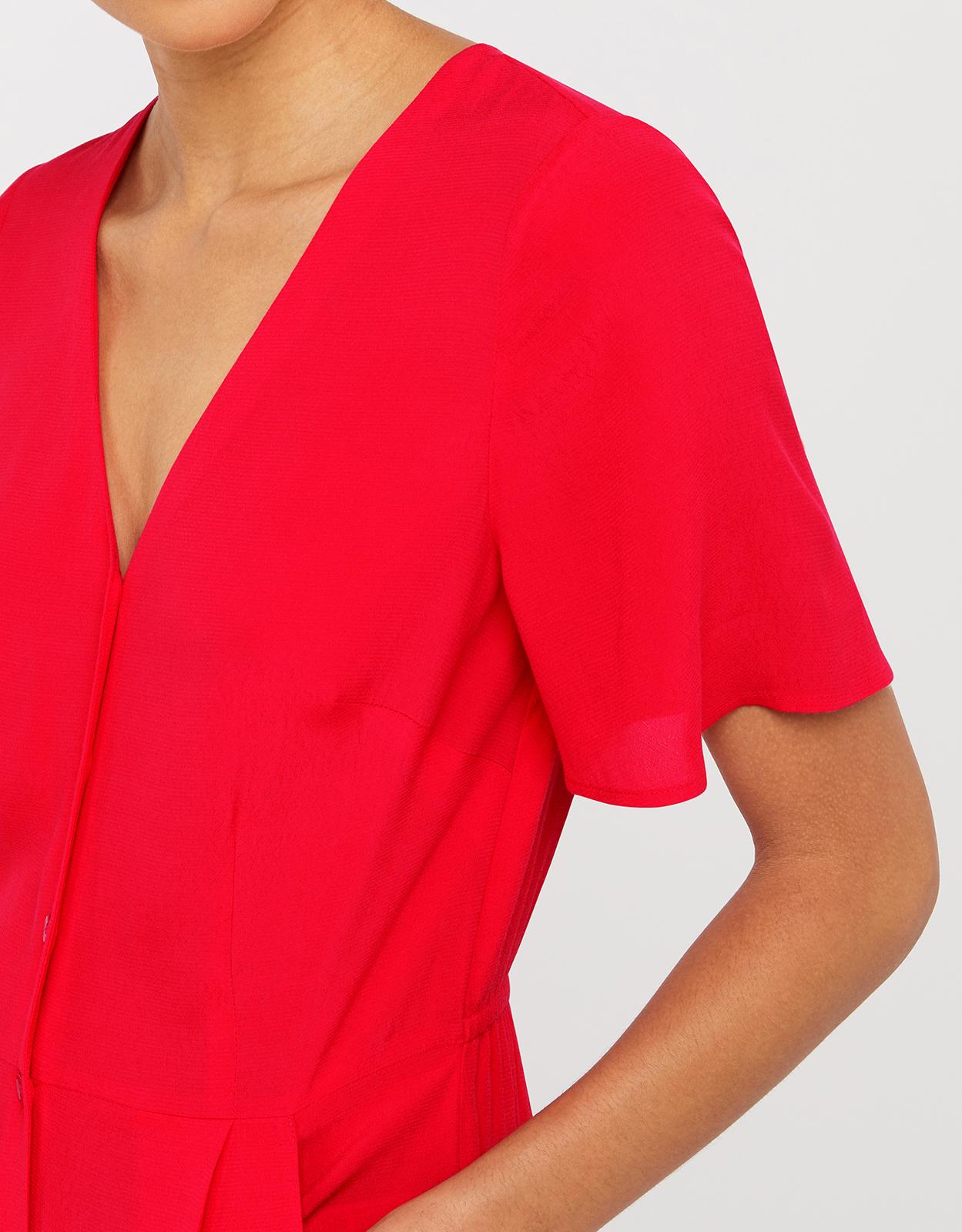 monsoon jumpsuit red