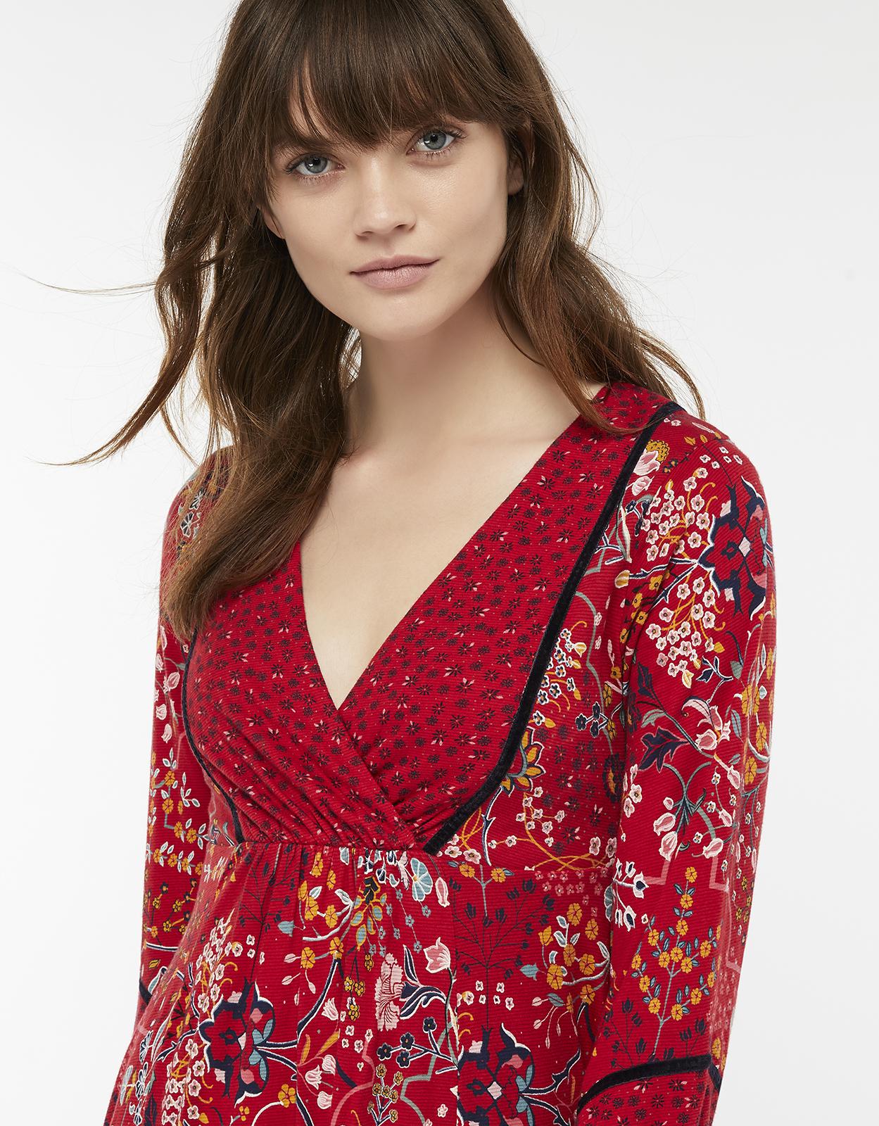 monsoon siobhan printed dress