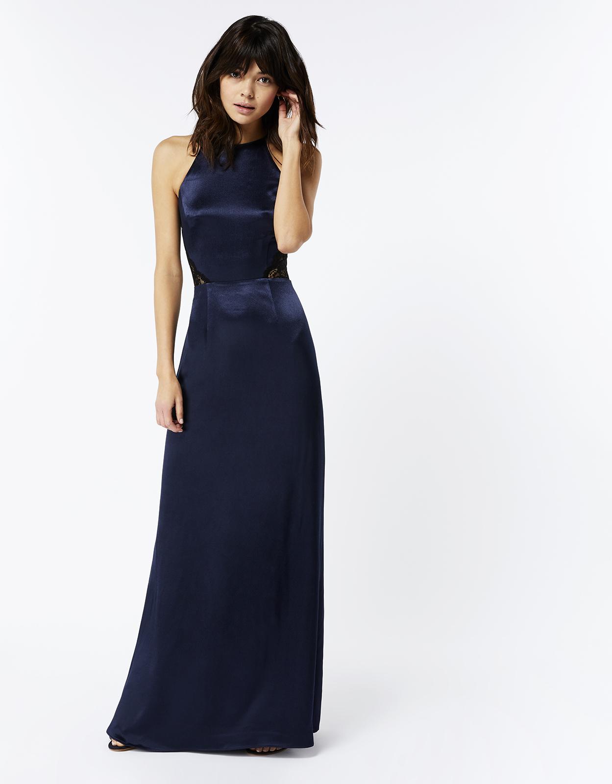 Monsoon Kendall Lace Back Maxi Dress in 