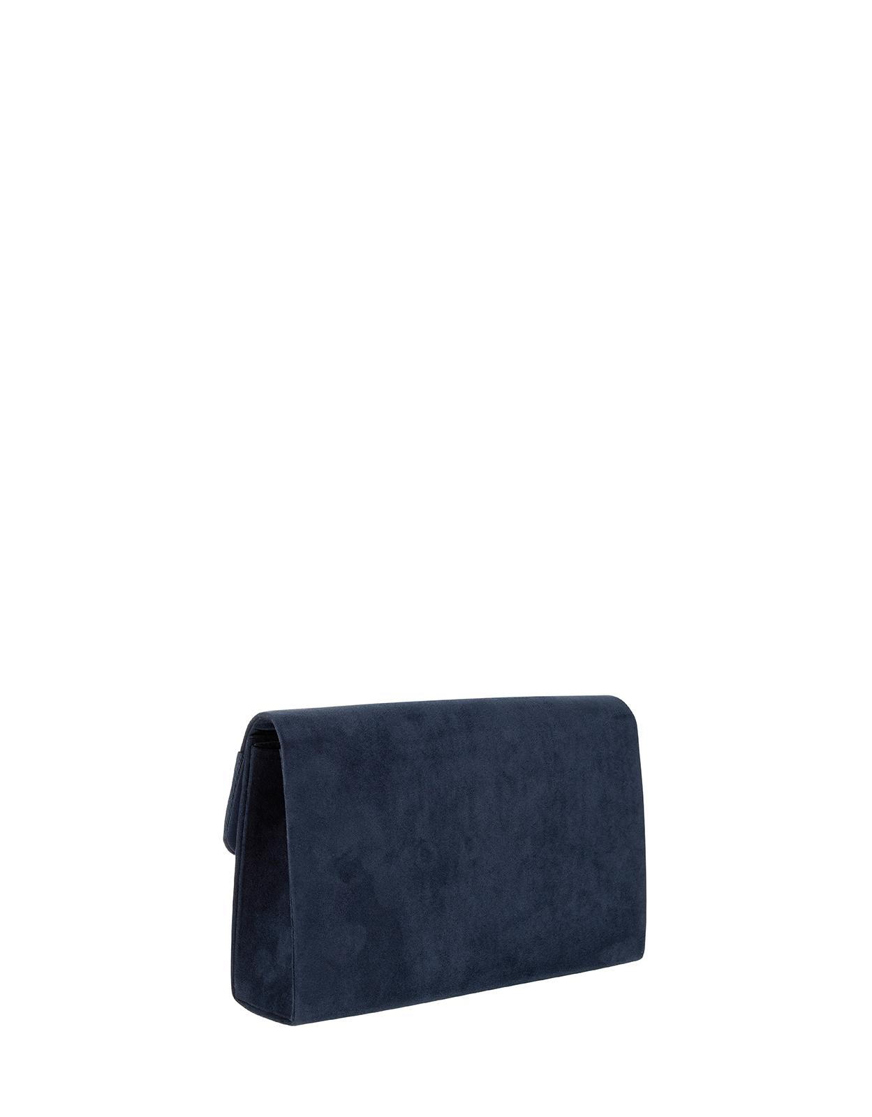monsoon navy clutch bag