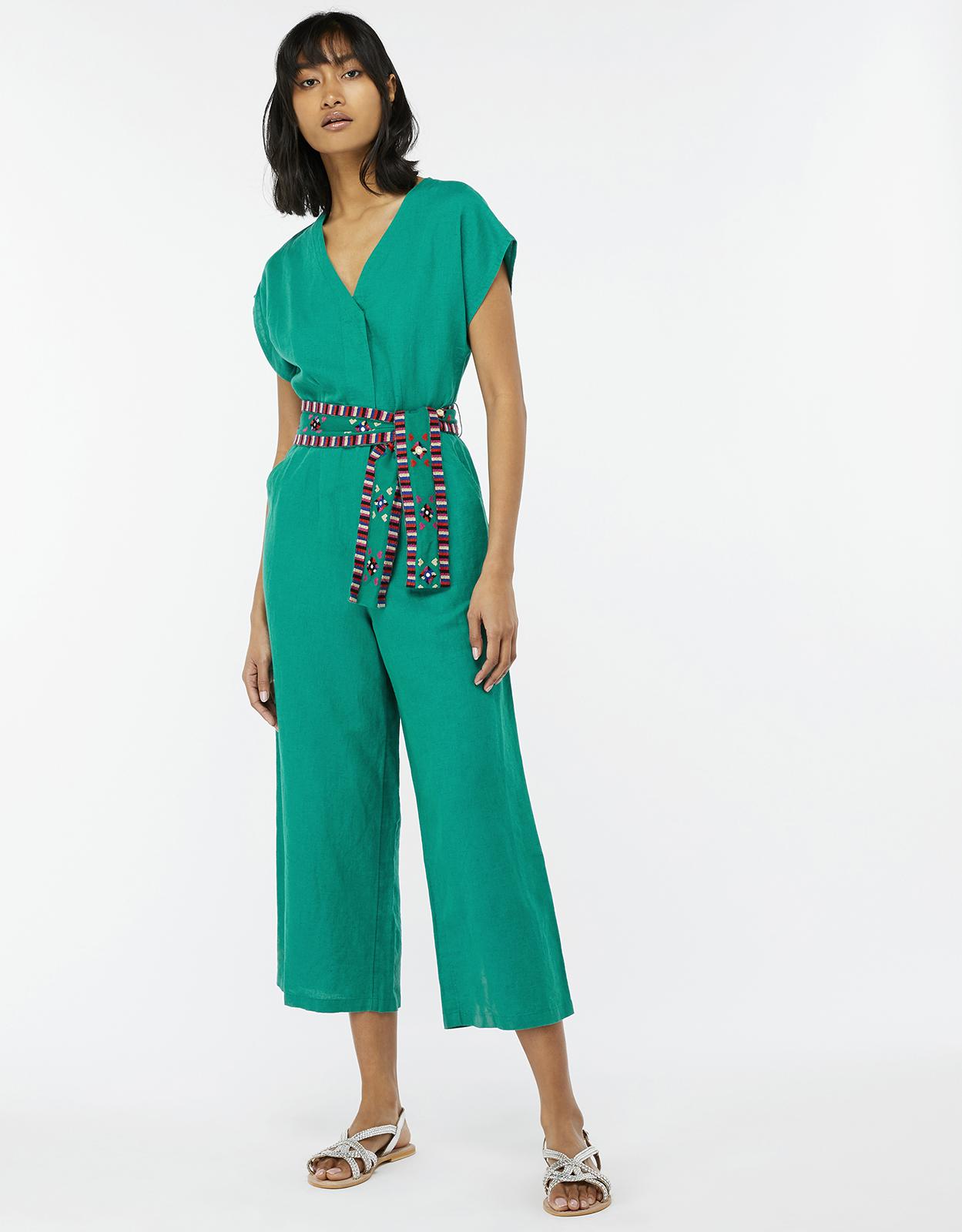 monsoon green jumpsuit