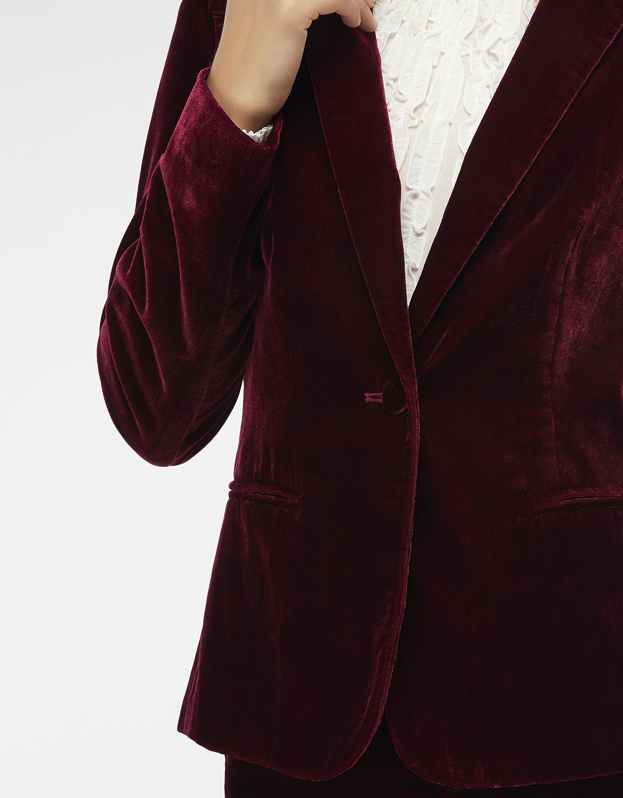 Monsoon velvet blazer Clearance