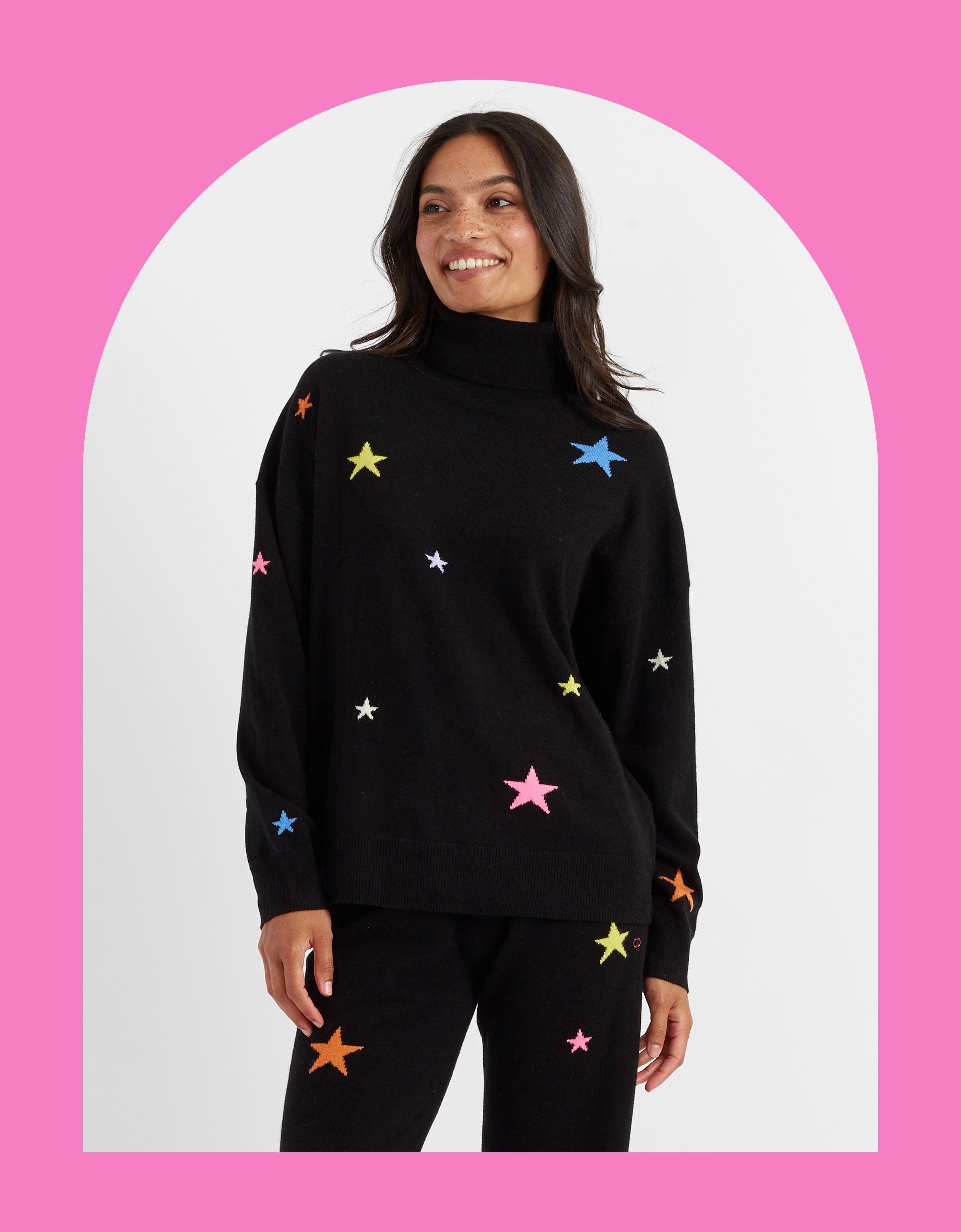 Womens Jumpers Chinti And Parker Star Sweater Monsoon Chinti