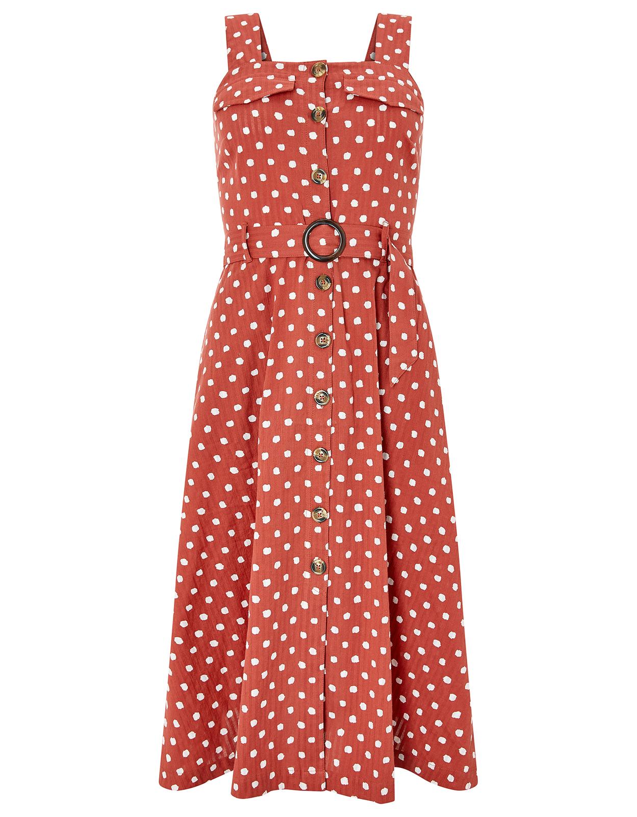 monsoon liza spot dress