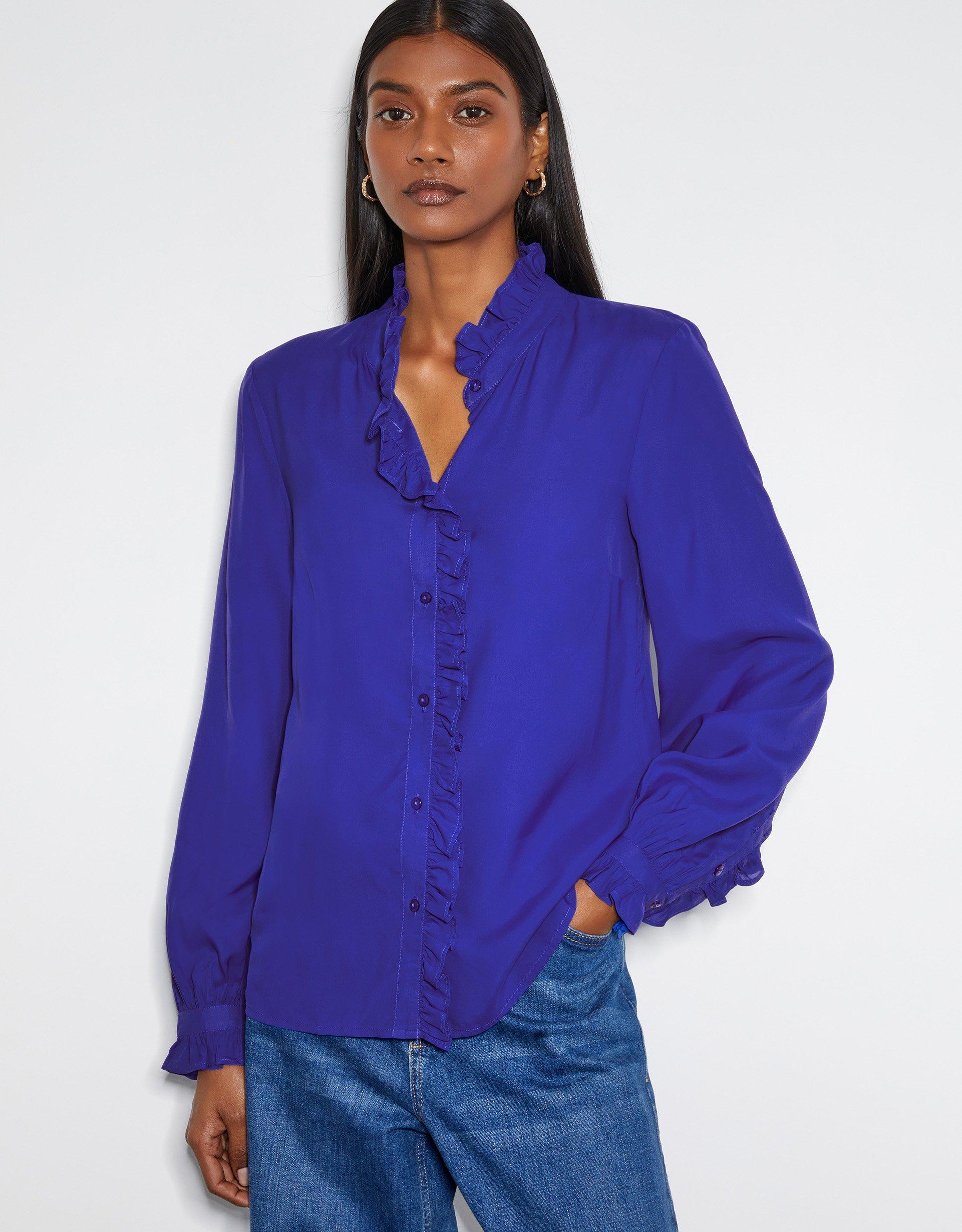 Monsoon ava ruffle coat sales