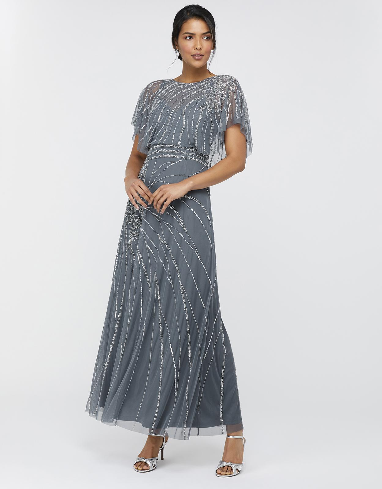 Monsoon Florence Embellished Flutter 