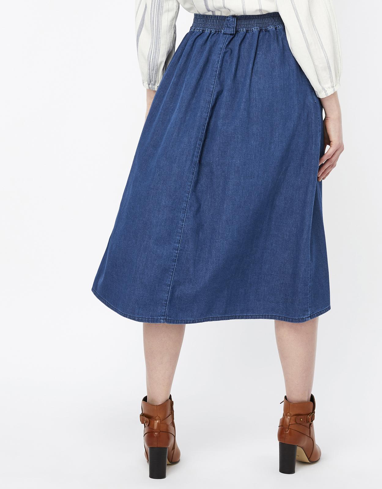 Monsoon Denim Skirt Sale