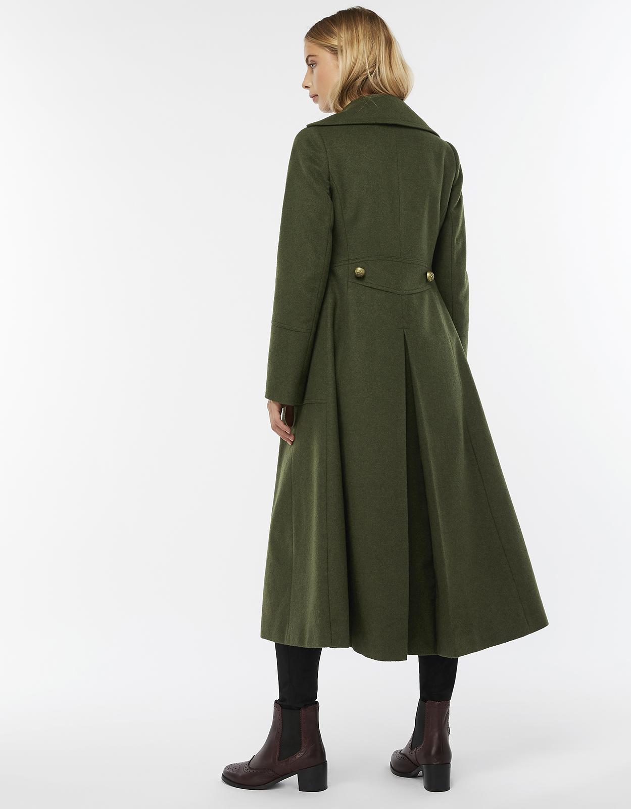 monsoon green coat