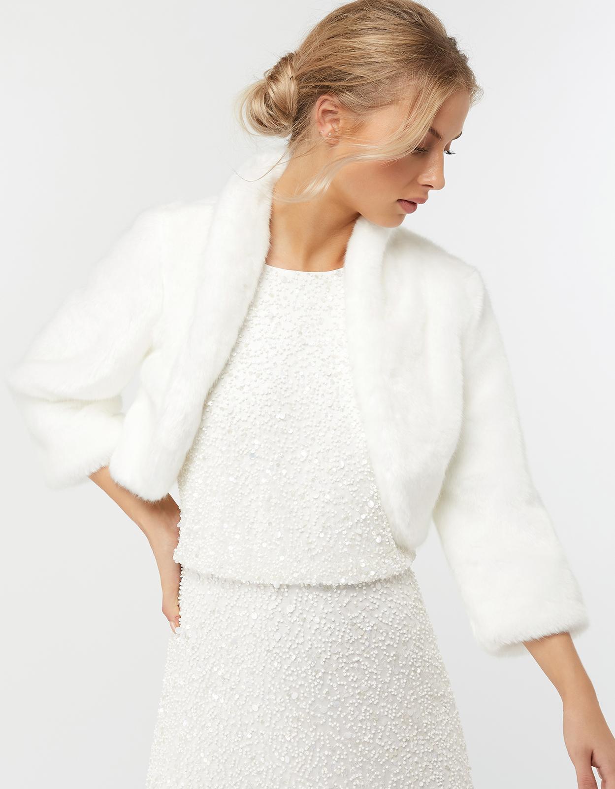 monsoon faux fur jacket