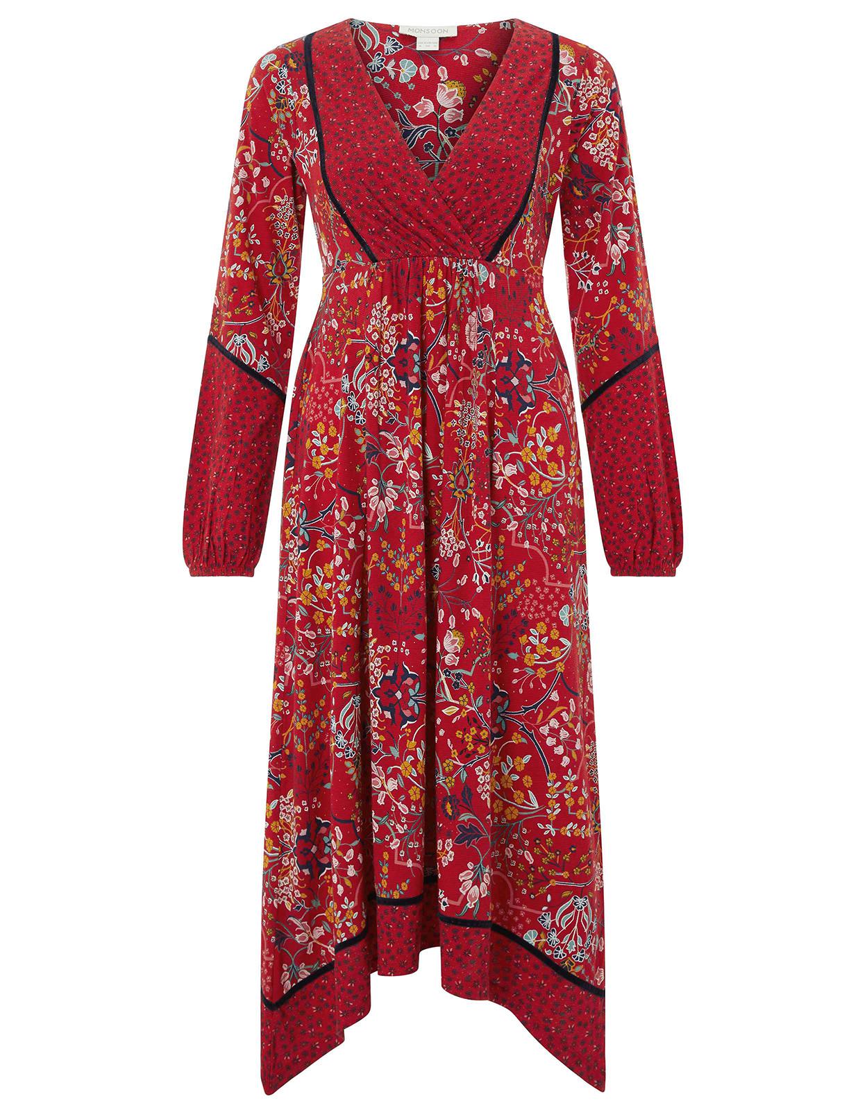 monsoon siobhan printed dress