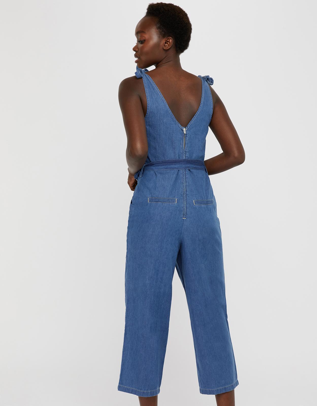 monsoon denim jumpsuit
