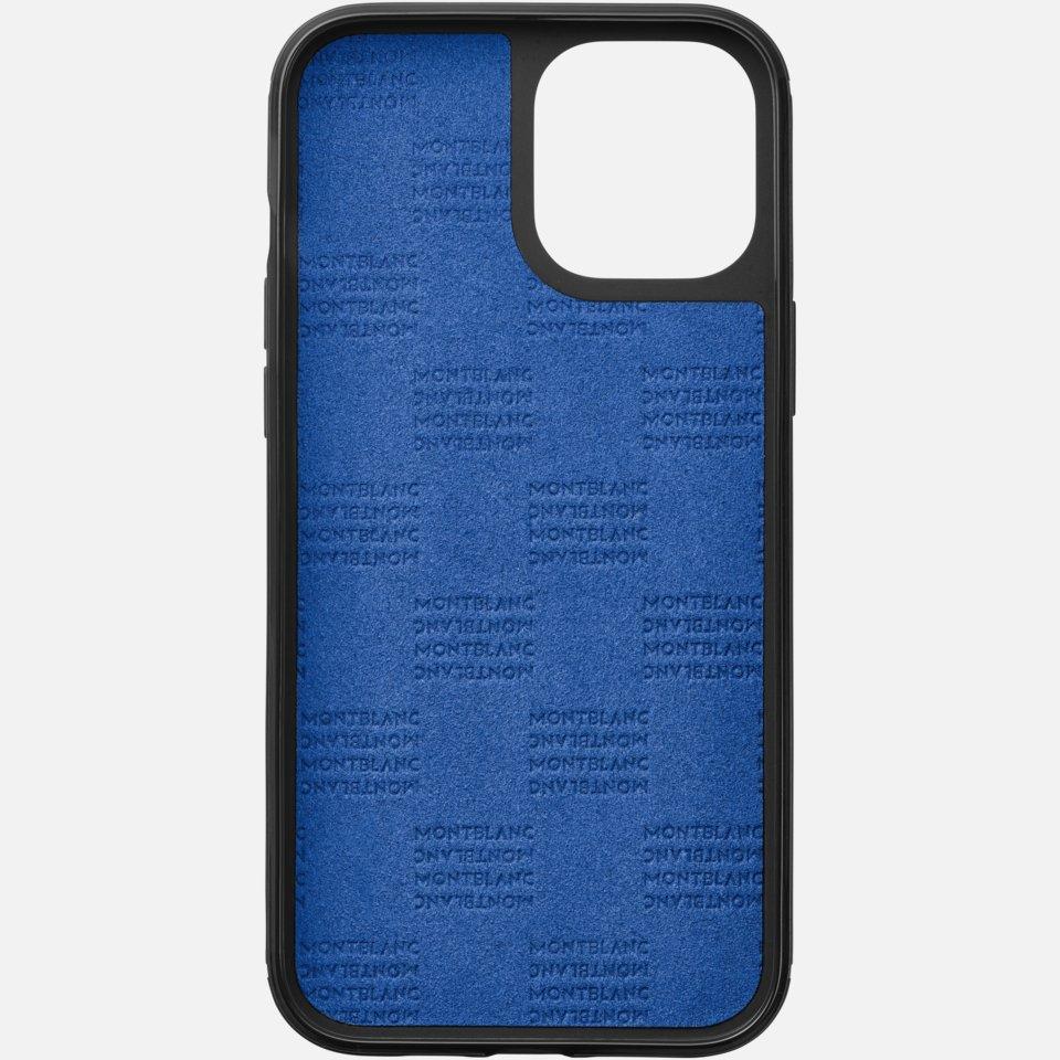Montblanc Leder Sartorial Hard Phone Case Für Das Apple Iphone 12 Pro Max  in Schwarz - Lyst