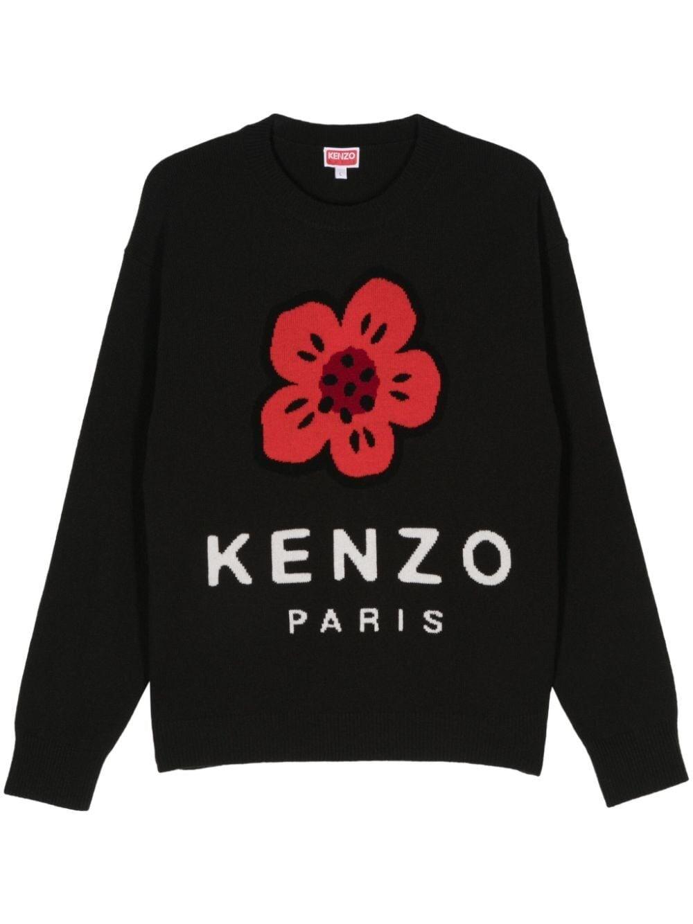 Black kenzo jumper hot sale