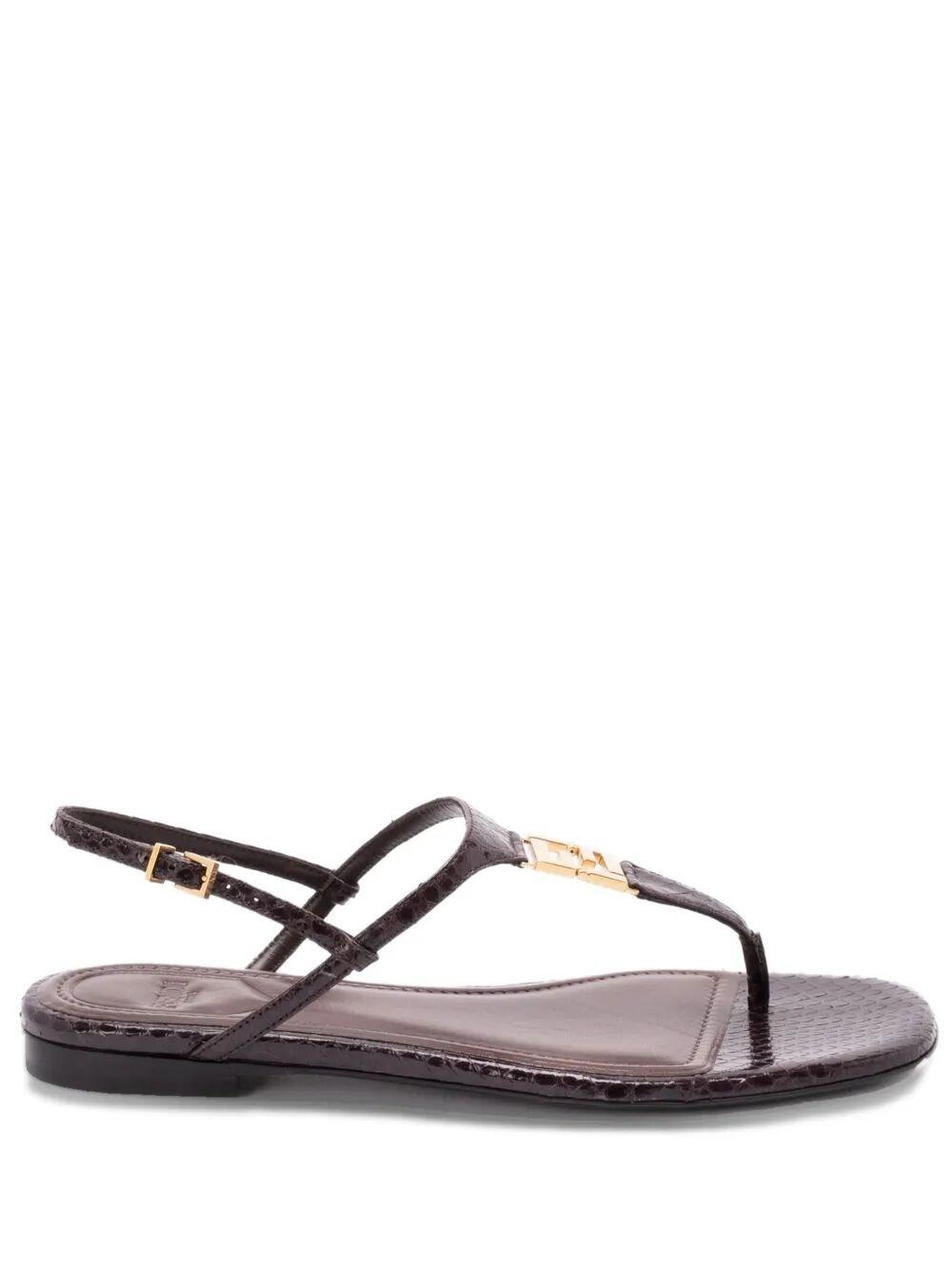 【関税＆送料込み】Fendi Ffold Ayers Flip-Flops Shoes FENDI - Fendi Ffold Ayers Thong Sandals – The Sale Sisters
