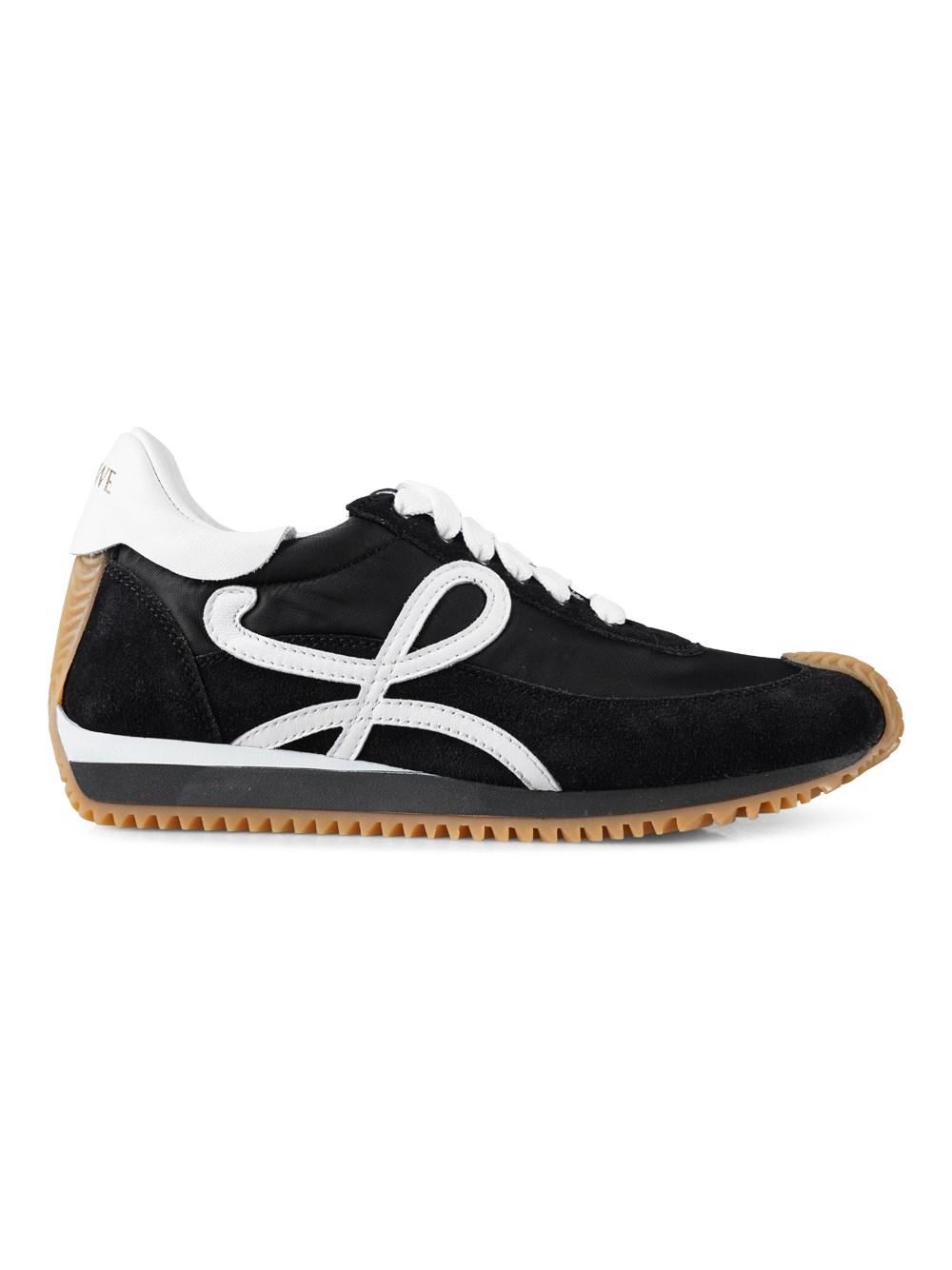 Loewe Sneakers Flow Runner Shoes in Black | Lyst