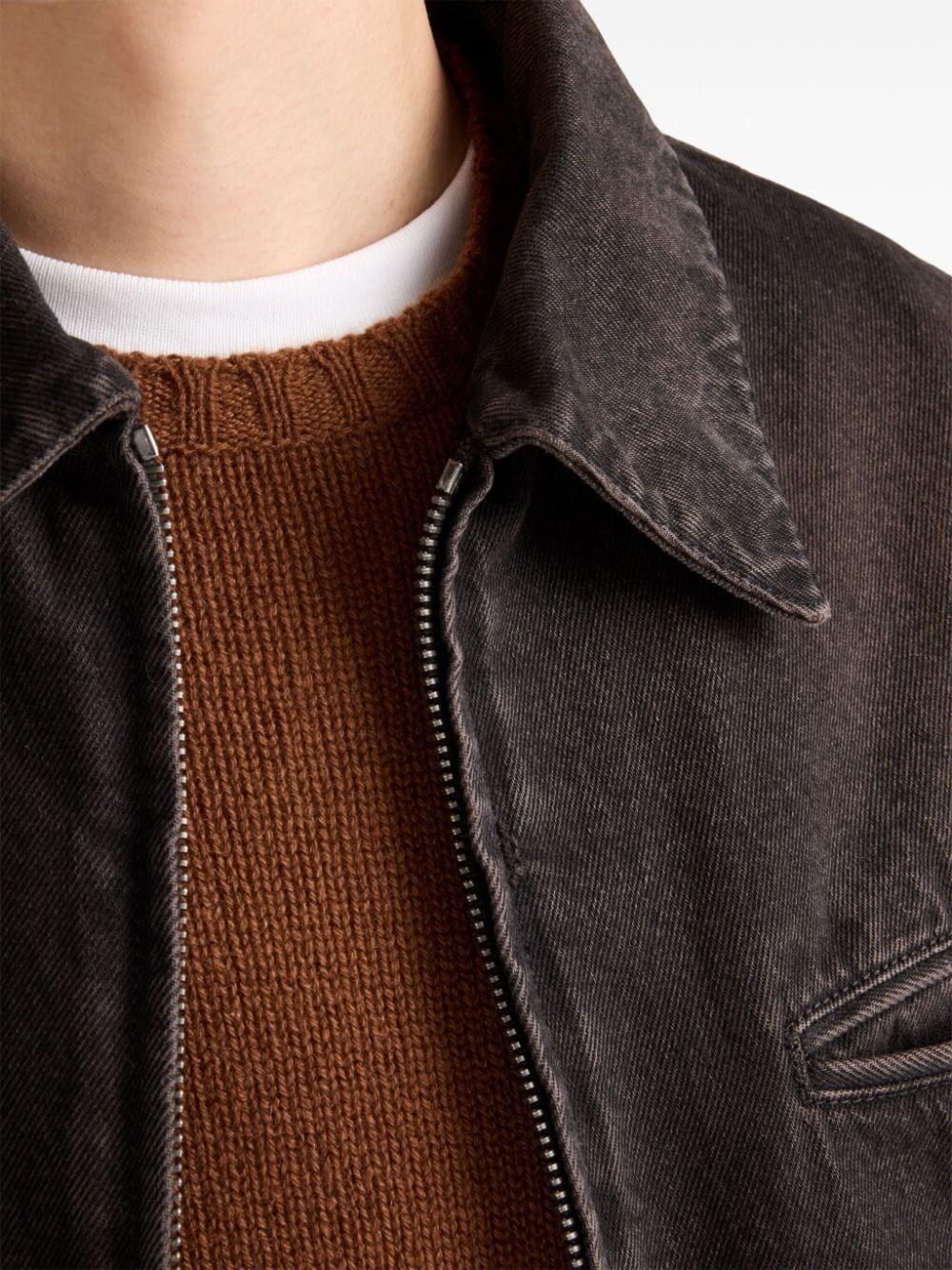 Prada Padded Denim Bomber Jacket in Black for Men | Lyst Prada Padded Denim Bomber Jacket in Black for Men | Lyst