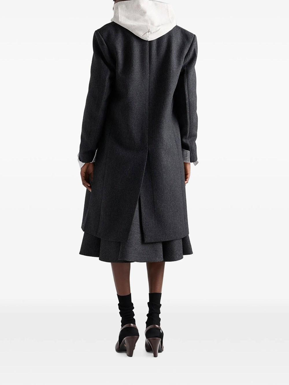 Women's Prada Long coats and winter coats | Lyst
