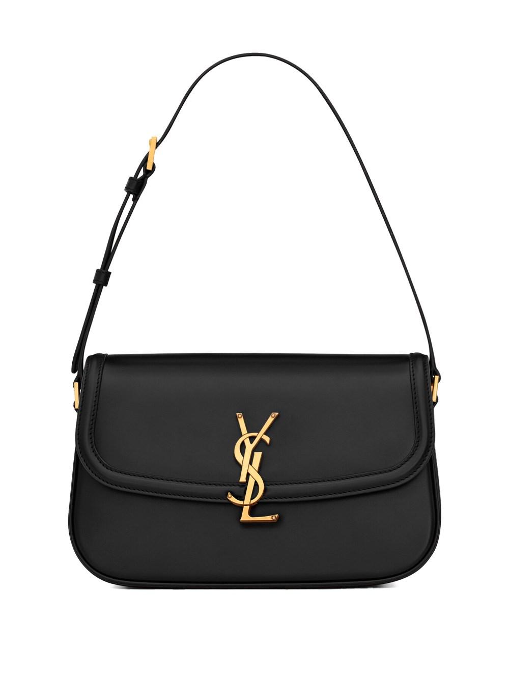 Saint Laurent Solferino Medium in Black | Lyst