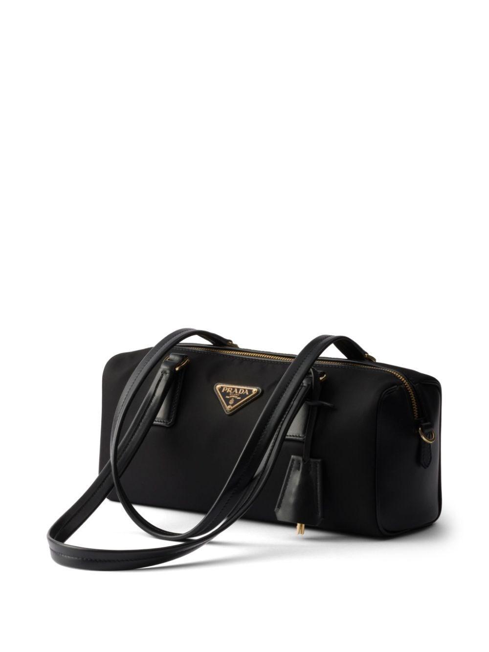 PRADA＊Re-Nylon and leather medium top-handle bag＊送料込 Prada Re-Nylon and Leather Medium Top Handle Bag | Saks
