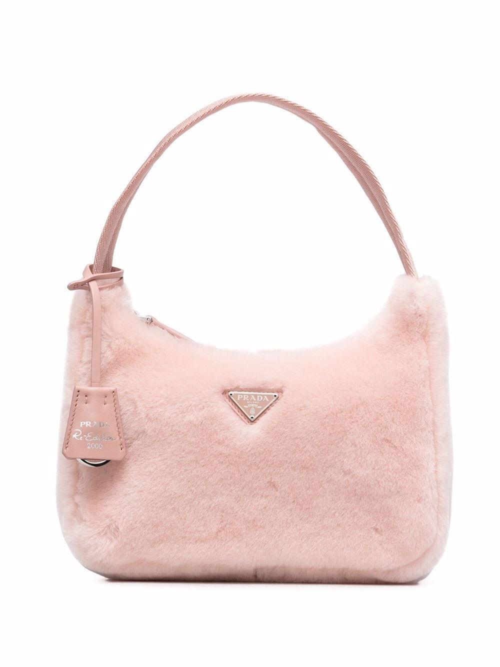 pink prada shoulder bag