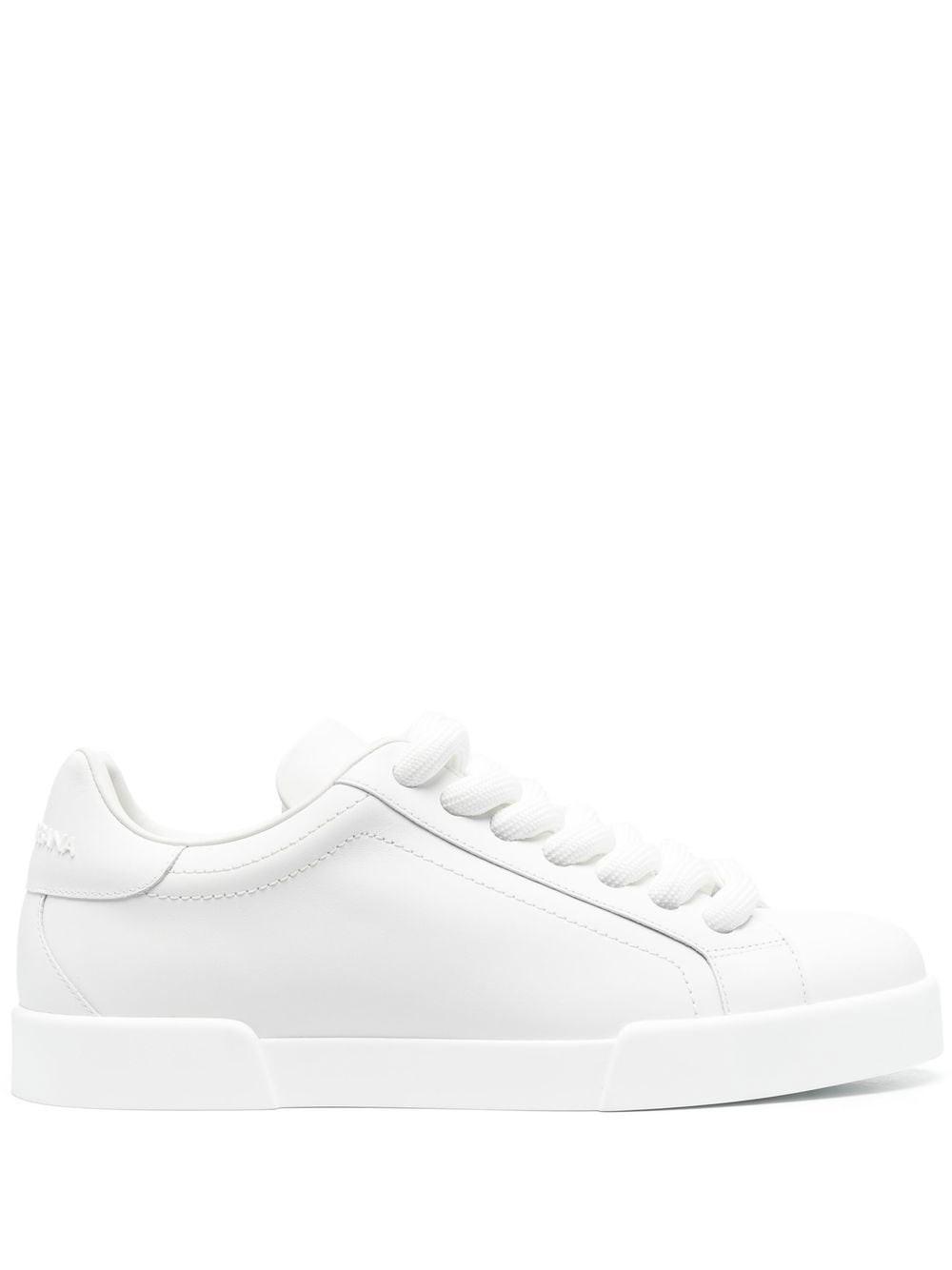 Dolce & Gabbana Portofino Chunky-lace Sneakers in White for Men | Lyst