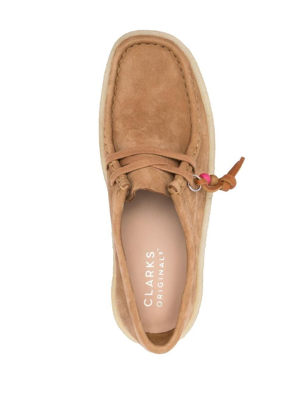 Clarks Wallabee Cup Suede Shoes in Brown | Lyst