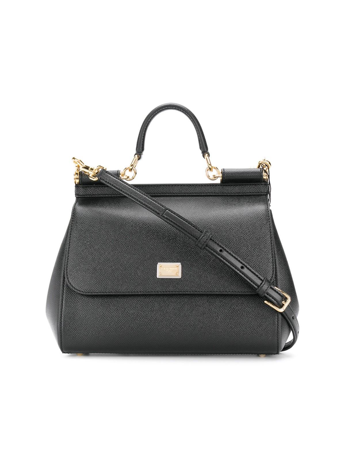 Dolce & Gabbana Sicily Bag Bags in Black | Lyst