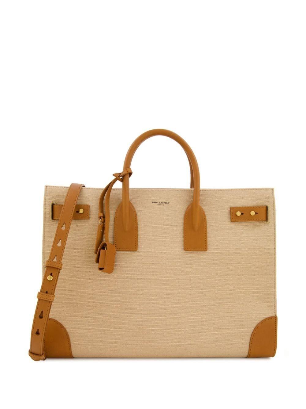 Saint Laurent Large Sac De Jour Thin Tote Bag in Metallic for Men Lyst UK