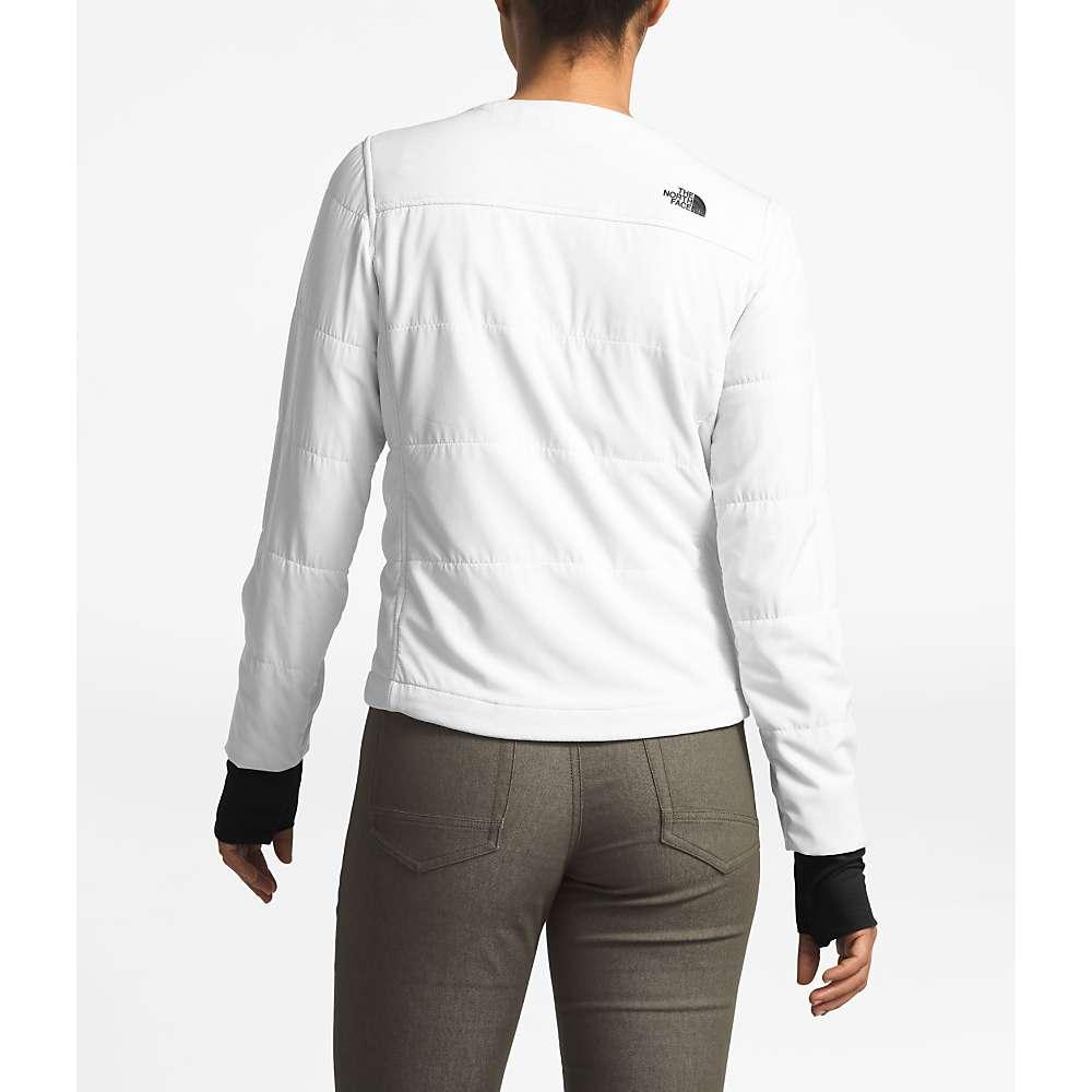 north face collarless jacket
