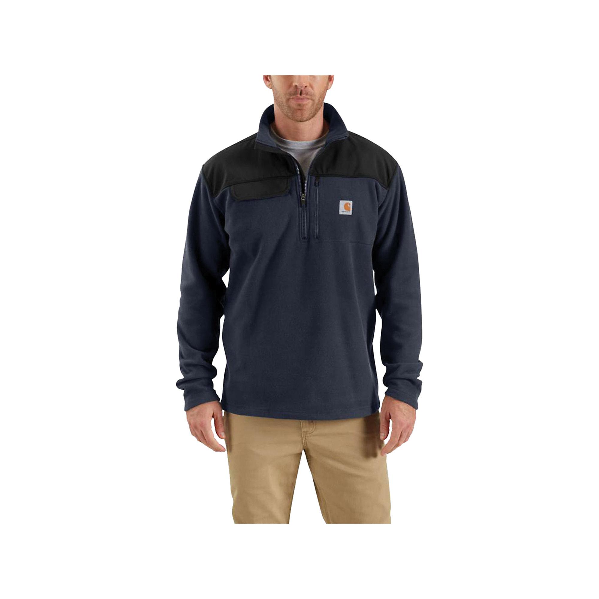 carhartt men's fallon full zip sweater fleece