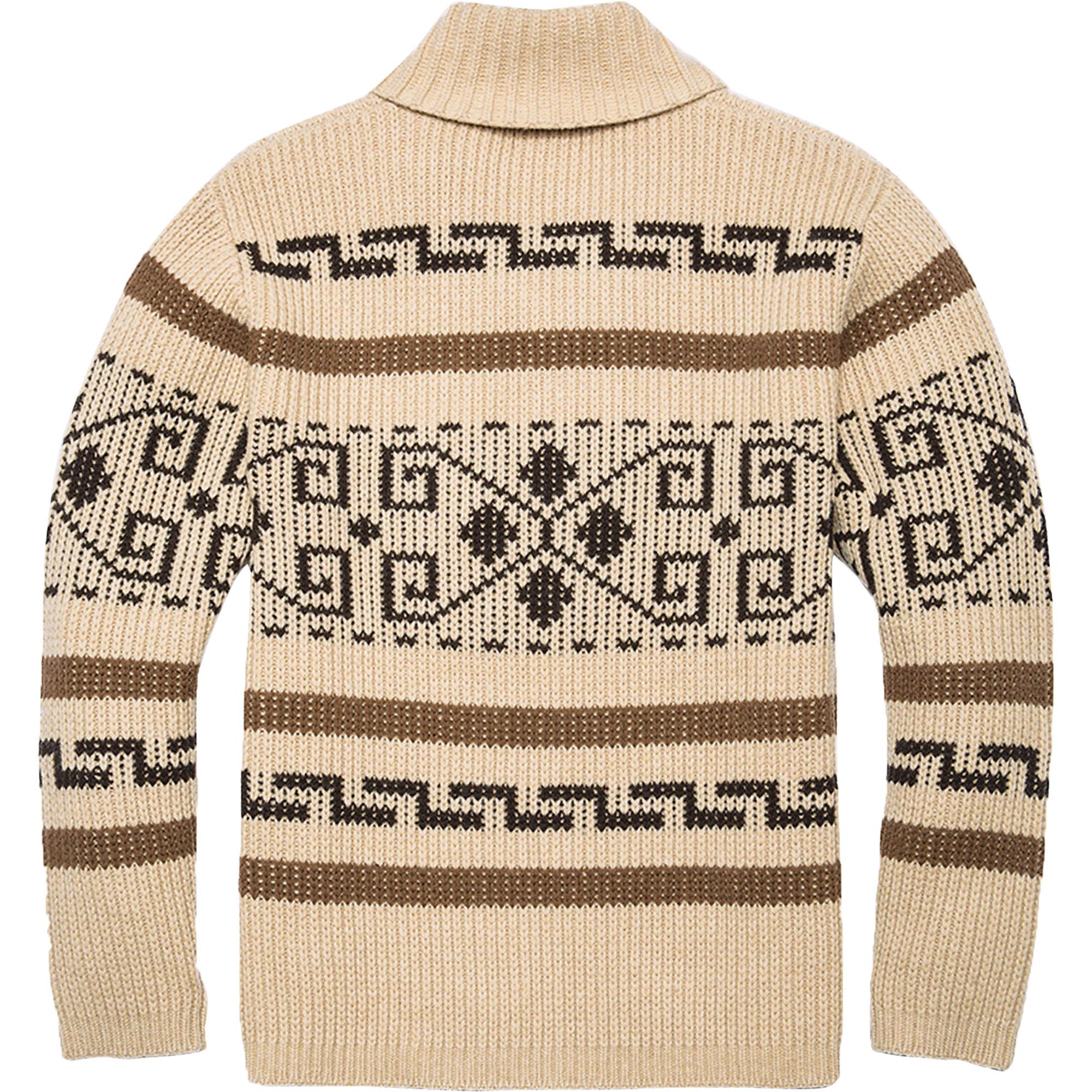 Pendleton Original Westerley Wool Sweater in Tan,Brown (Brown) for Men