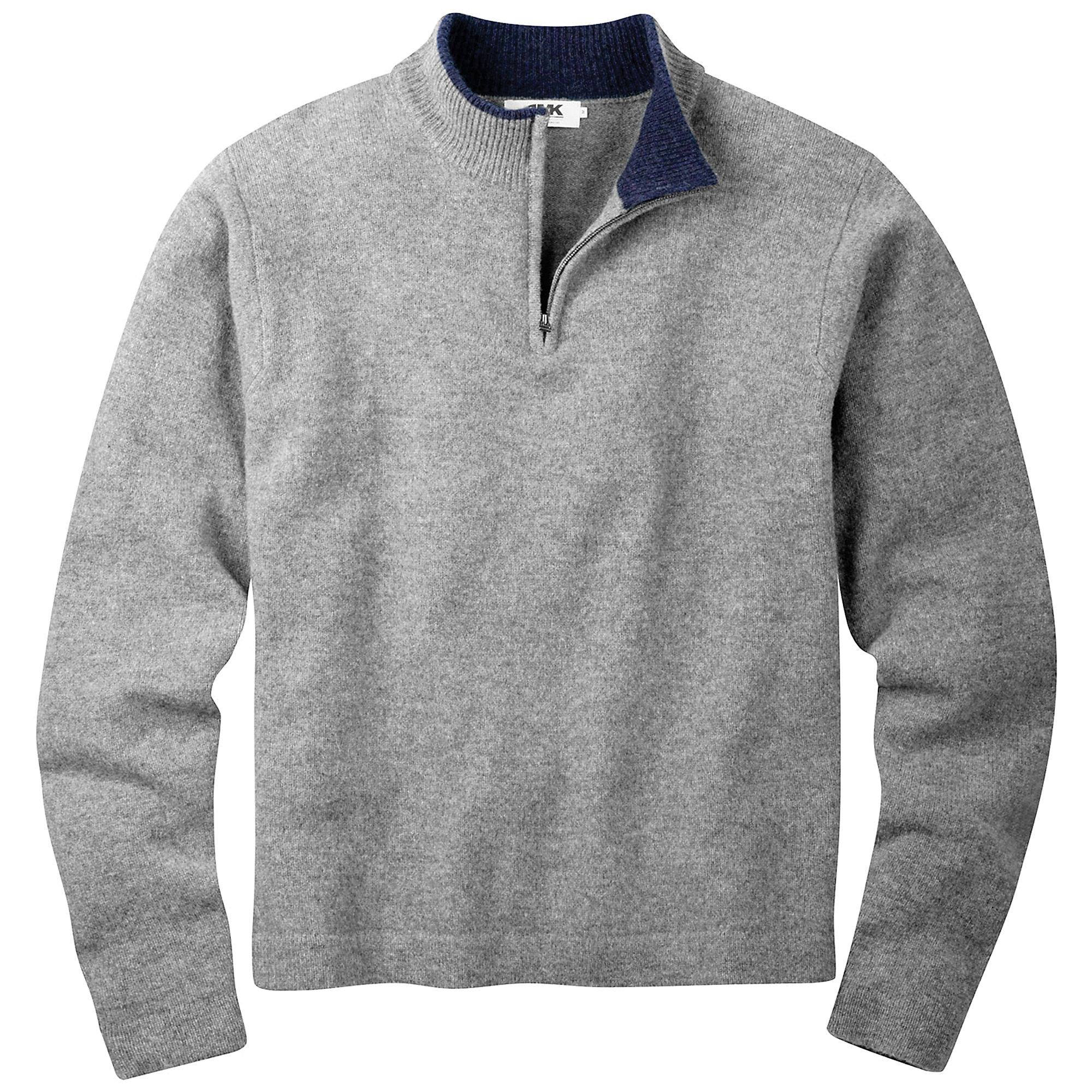 Mountain Khakis Wool Lodge 1/4 Zip Sweater in Heather Grey (Gray) for
