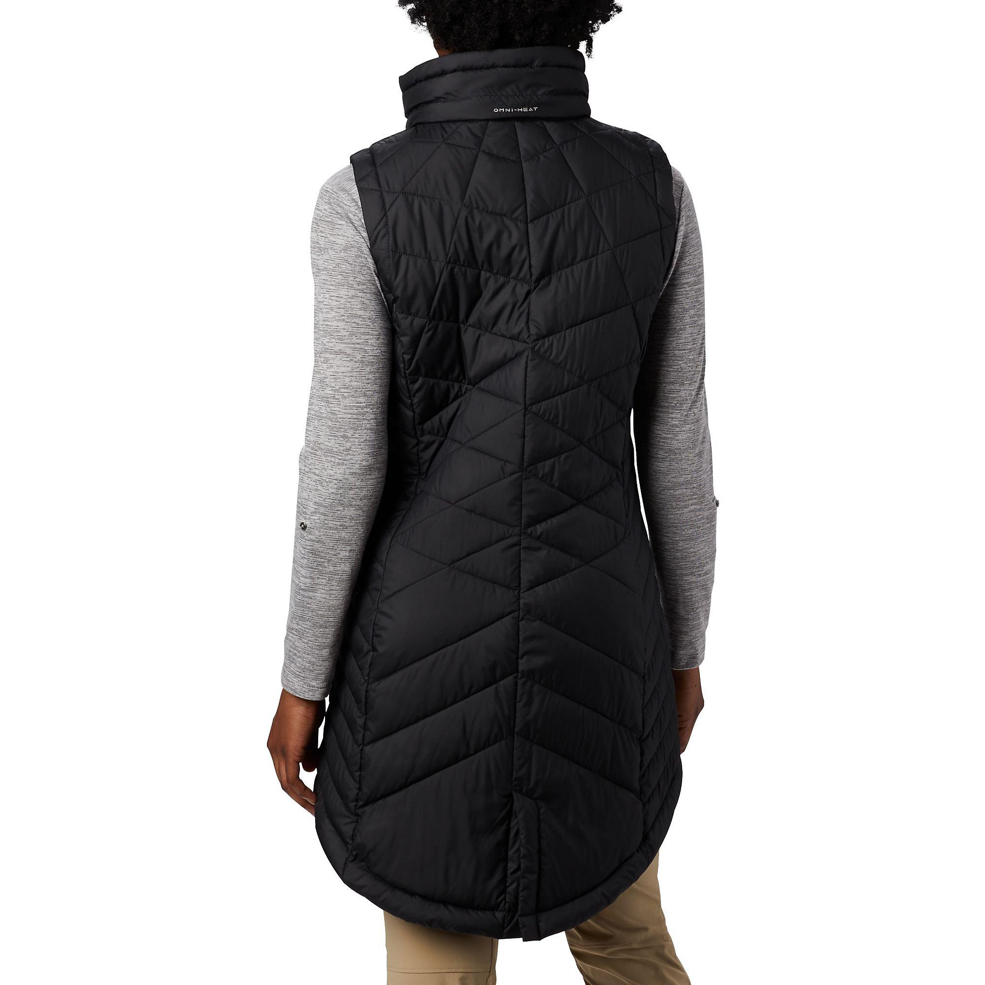 columbia heavenly long vest
