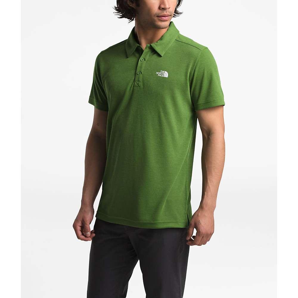 Download The North Face Fleece Plaited Crag Polo Shirt in Black for ...