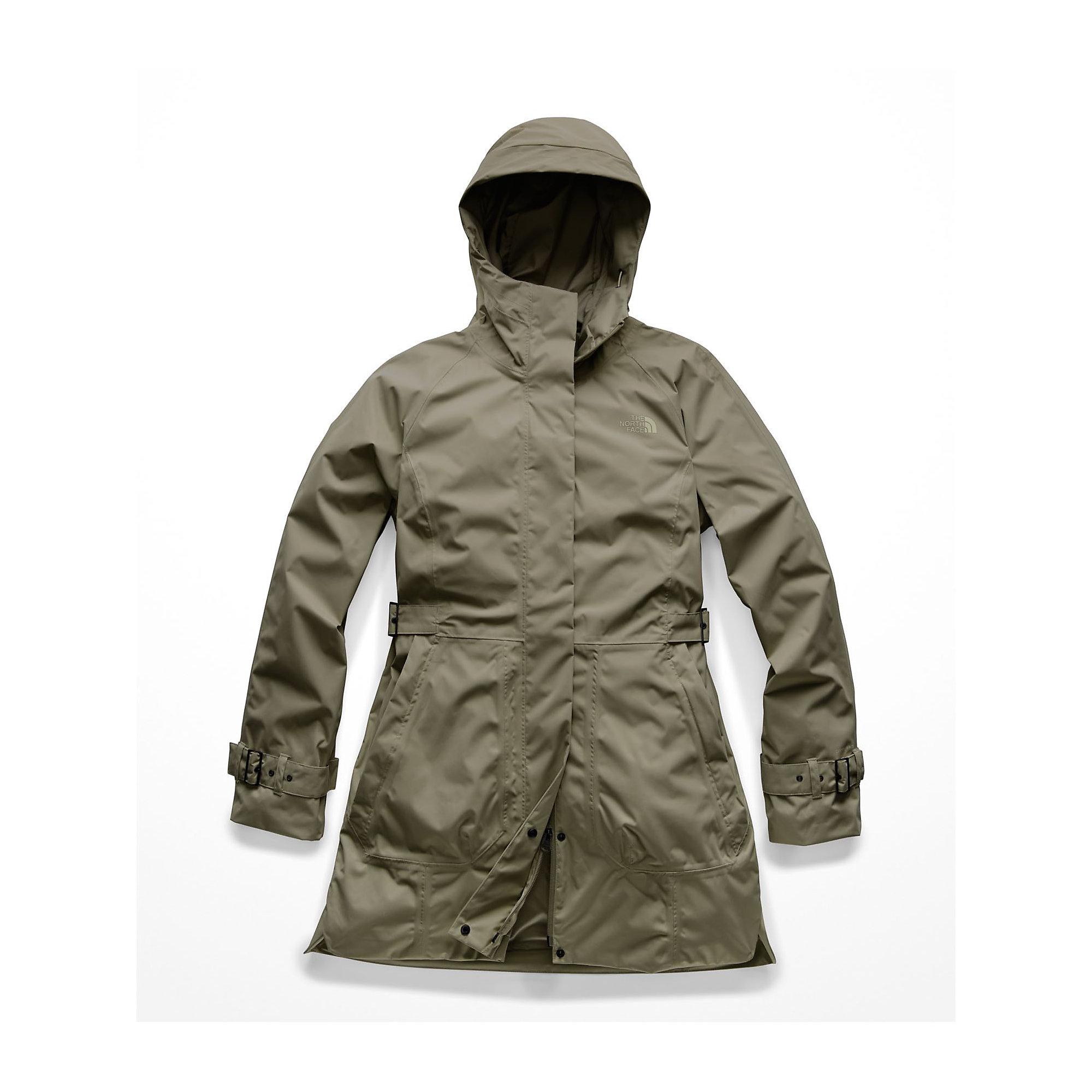 the north face city breeze rain trench