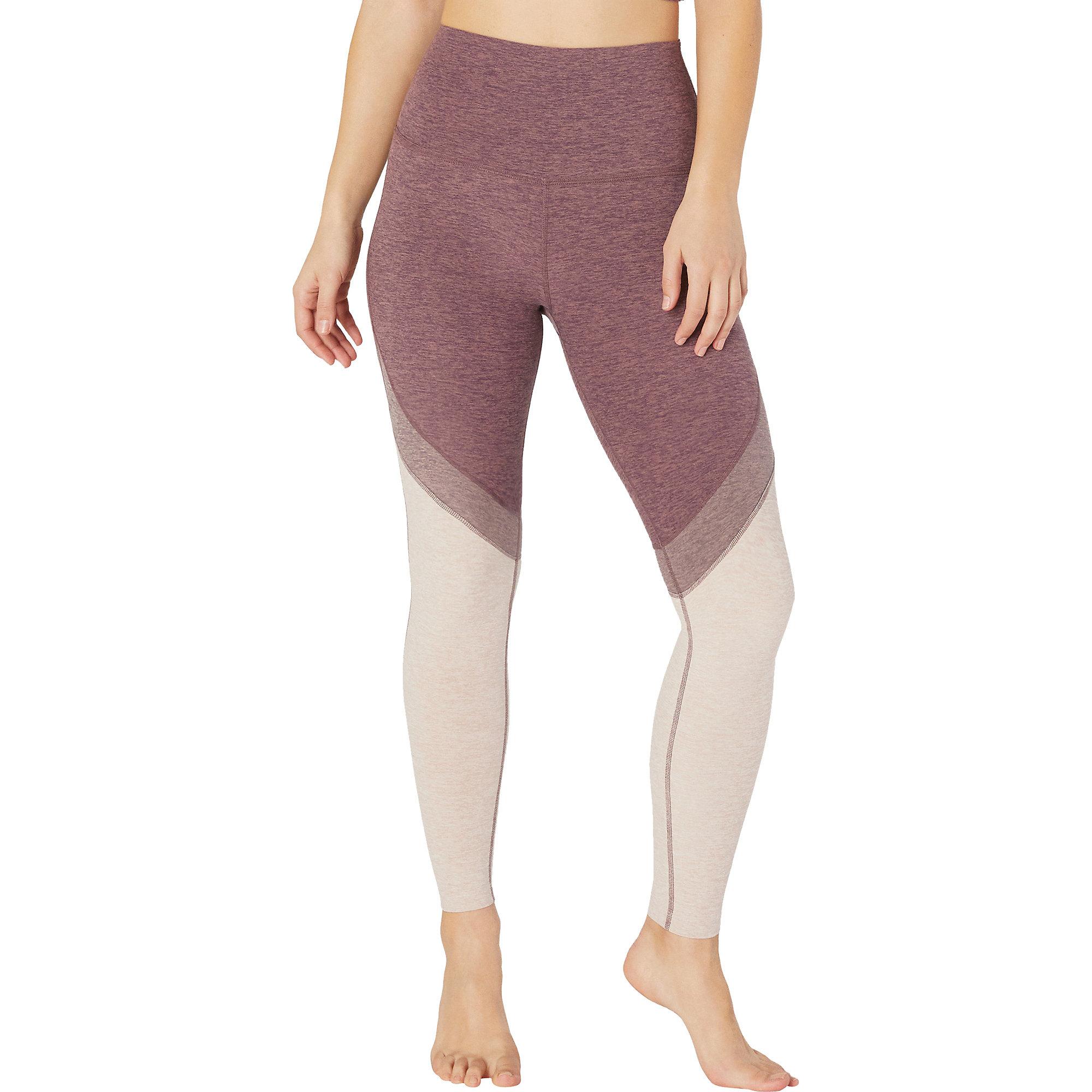 Beyond Yoga Synthetic Tri Panel Spacedye High Waisted Midi Legging Lyst