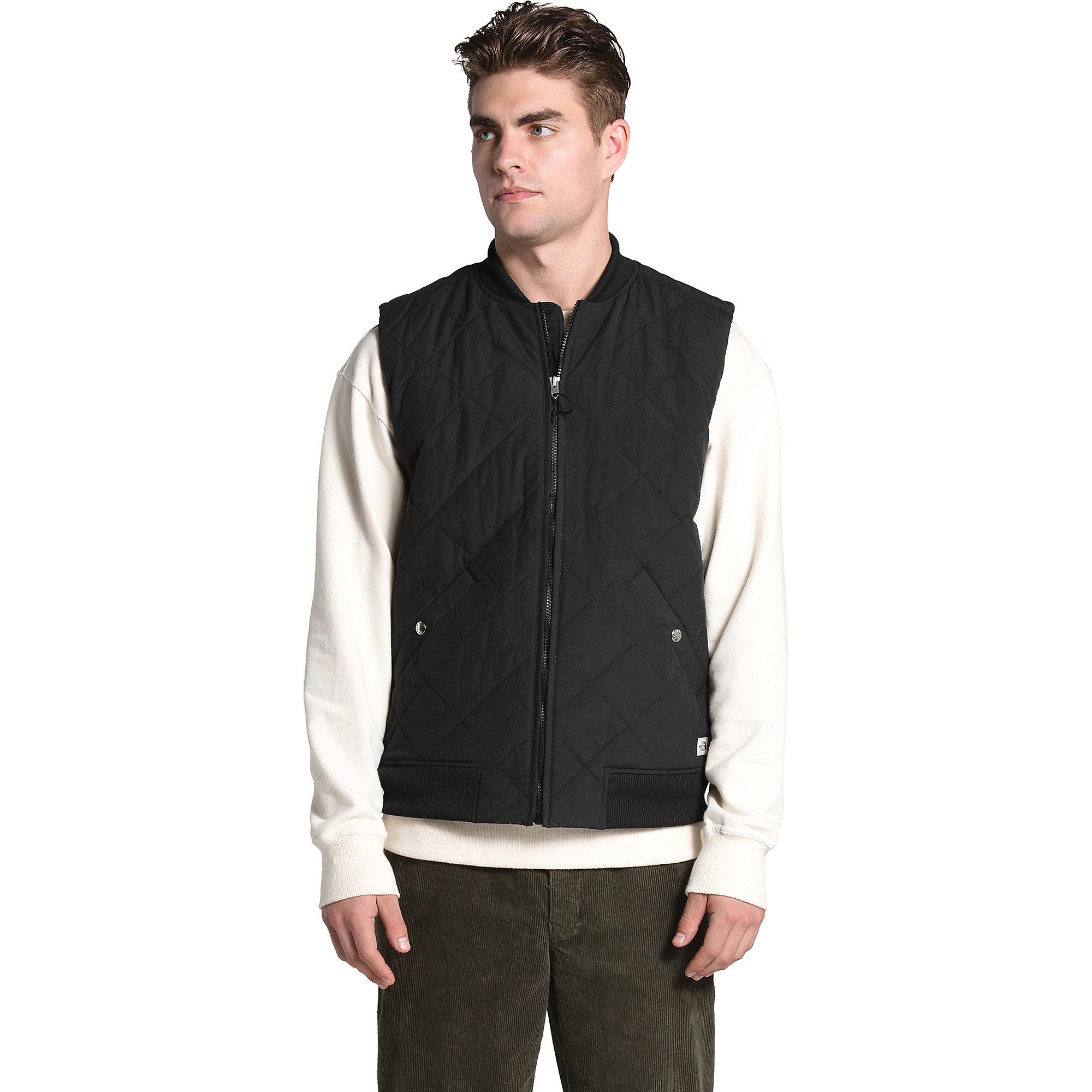 The North Face Synthetic Cuchillo Insulated Vest in Black for Men - Lyst