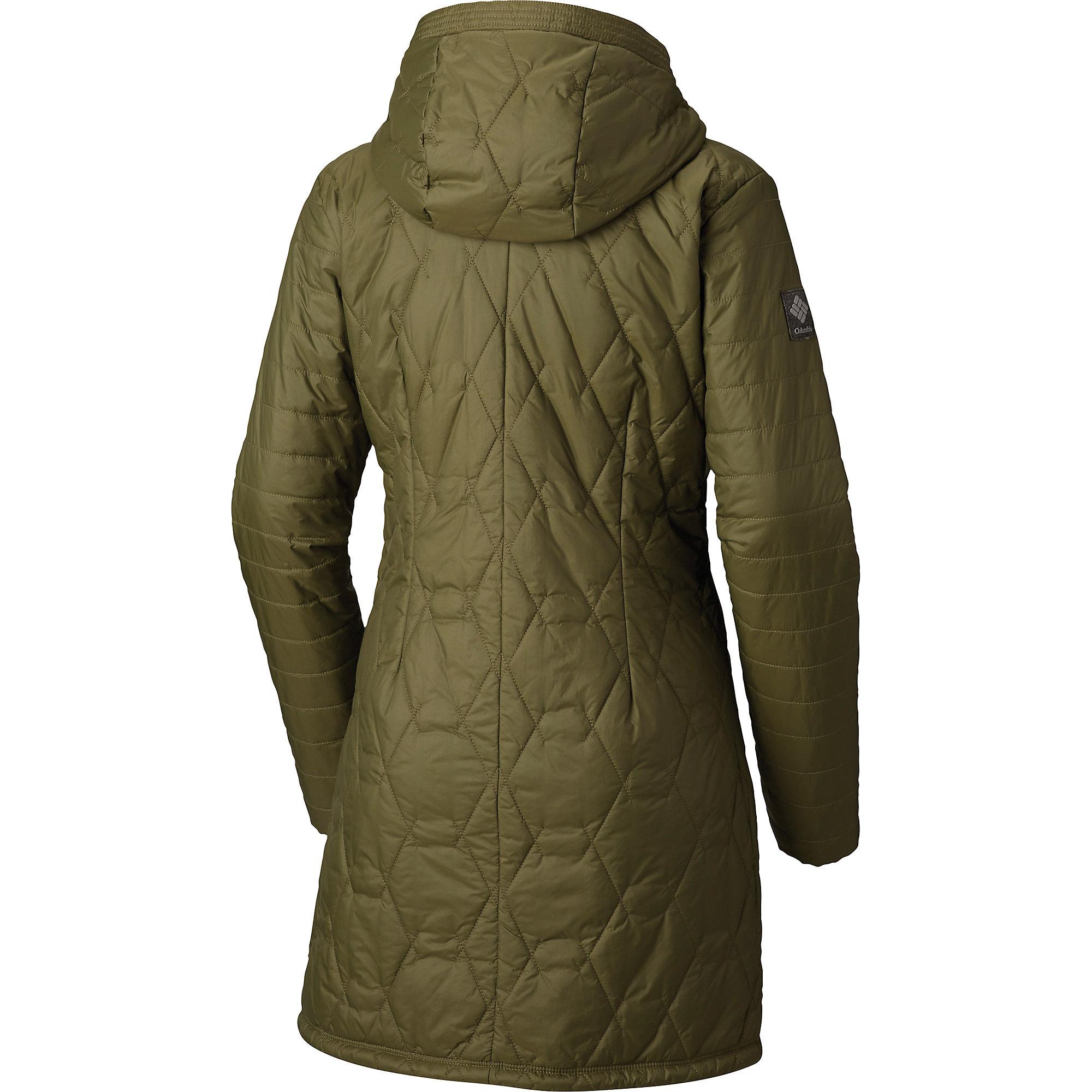 women's castle crest mid jacket