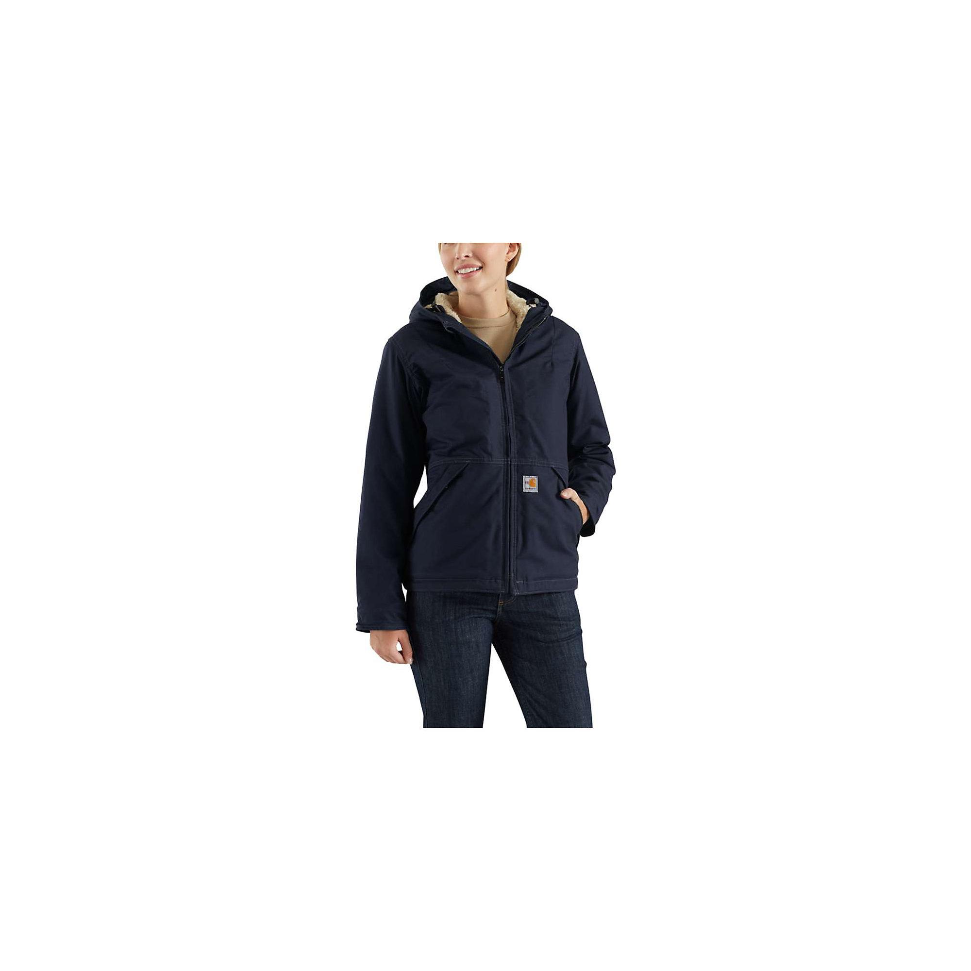 Carhartt Cotton Flame Resistant S Full Swing Quick Duck Jacket in Dark