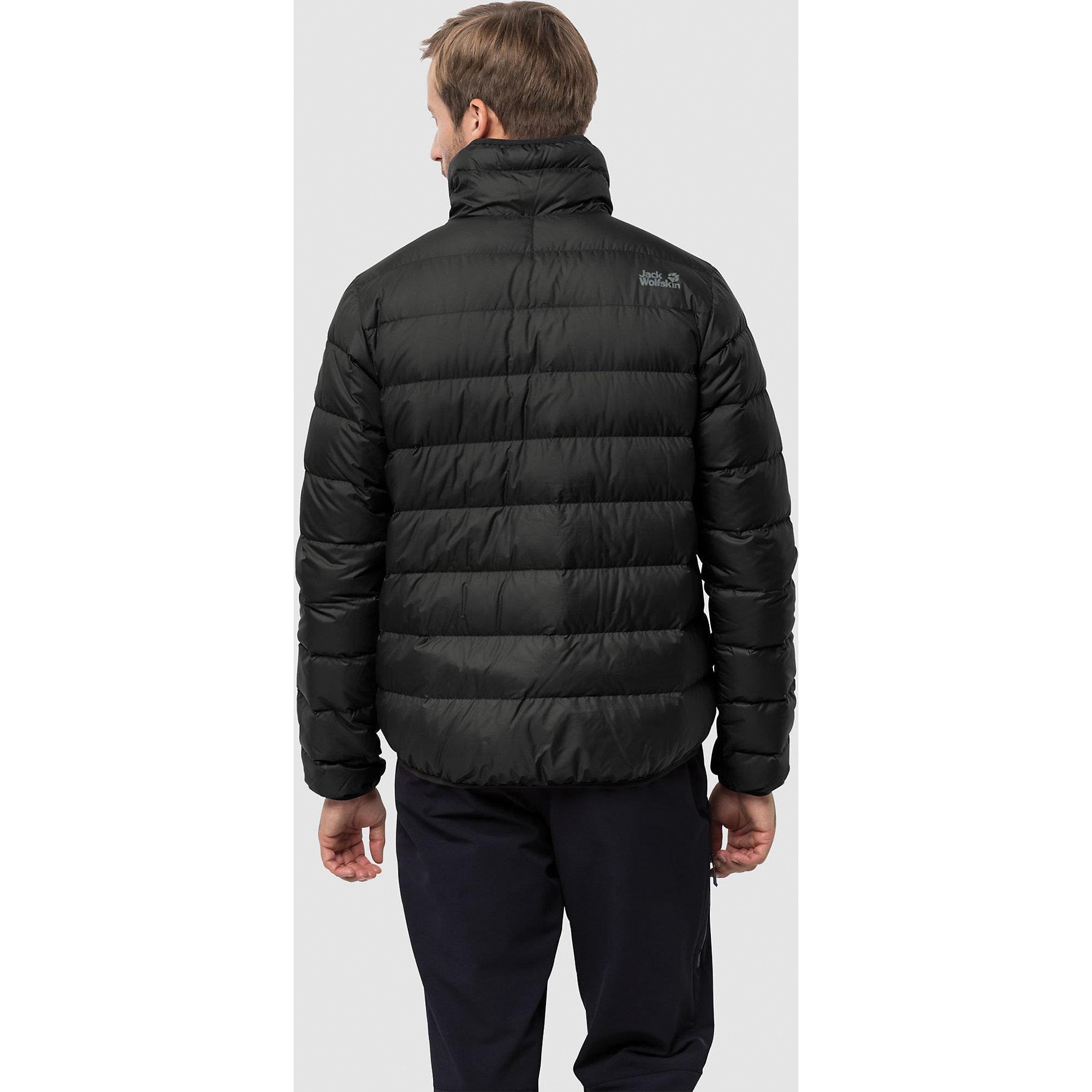 Jack Wolfskin Synthetic Helium High Down Jacket in Black for Men - Save ...