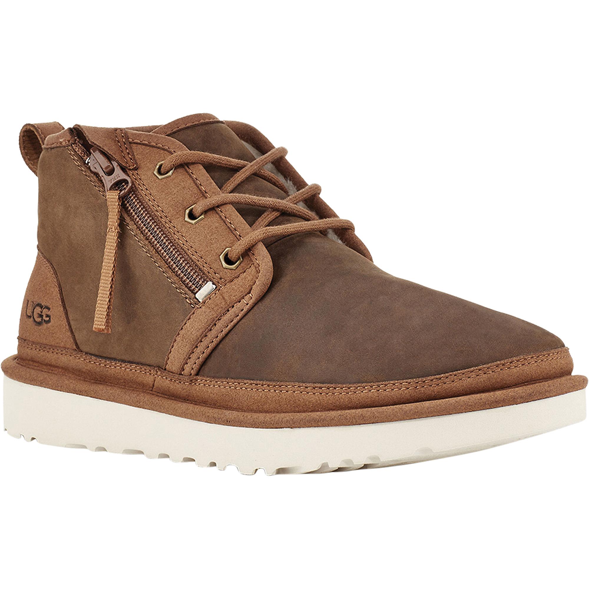 UGG Leather Neumel Zip Boot in Chestnut (Brown) for Men - Lyst