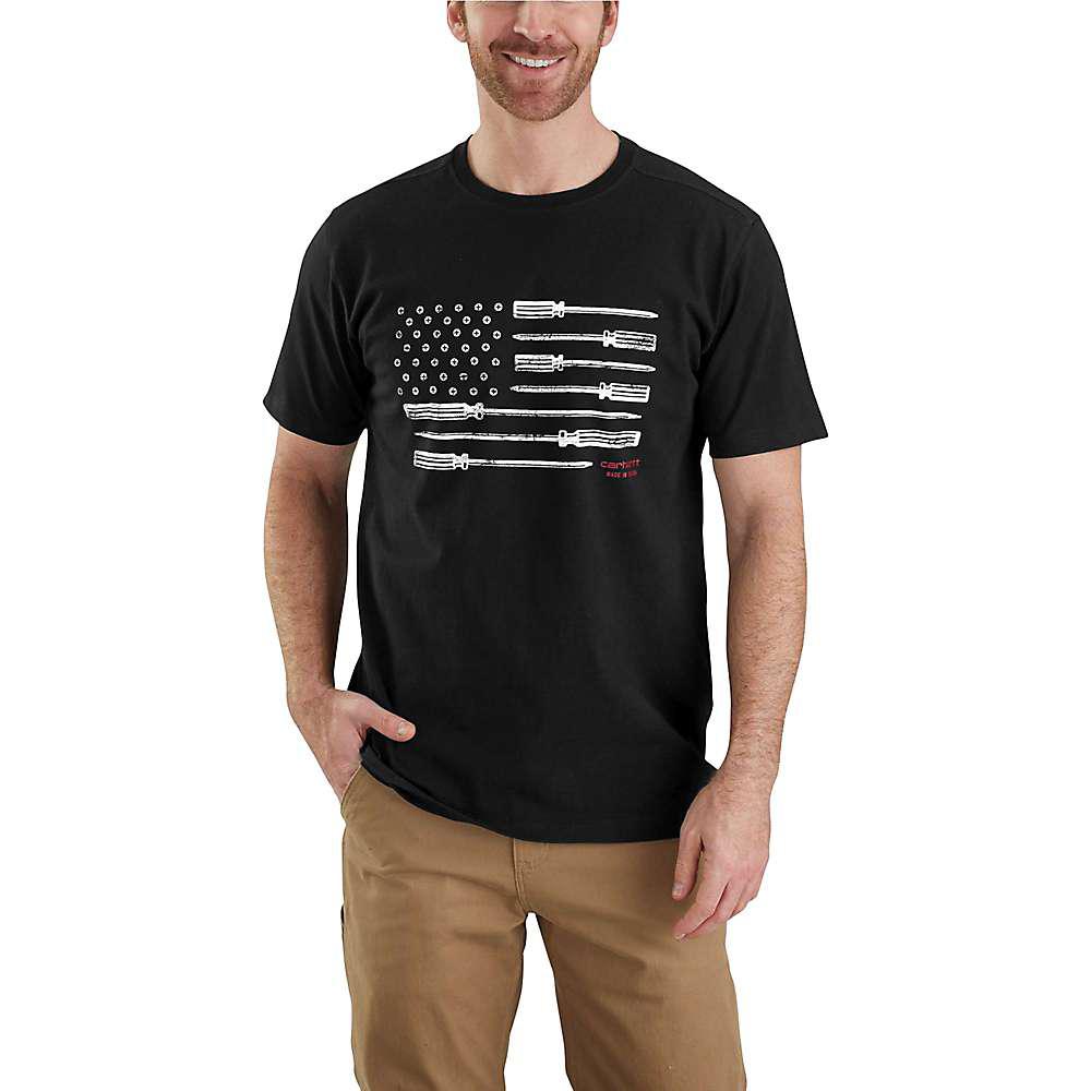 Carhartt Cotton Lubbock Graphic Tool Flag Ss T-shirt in Black for Men ...