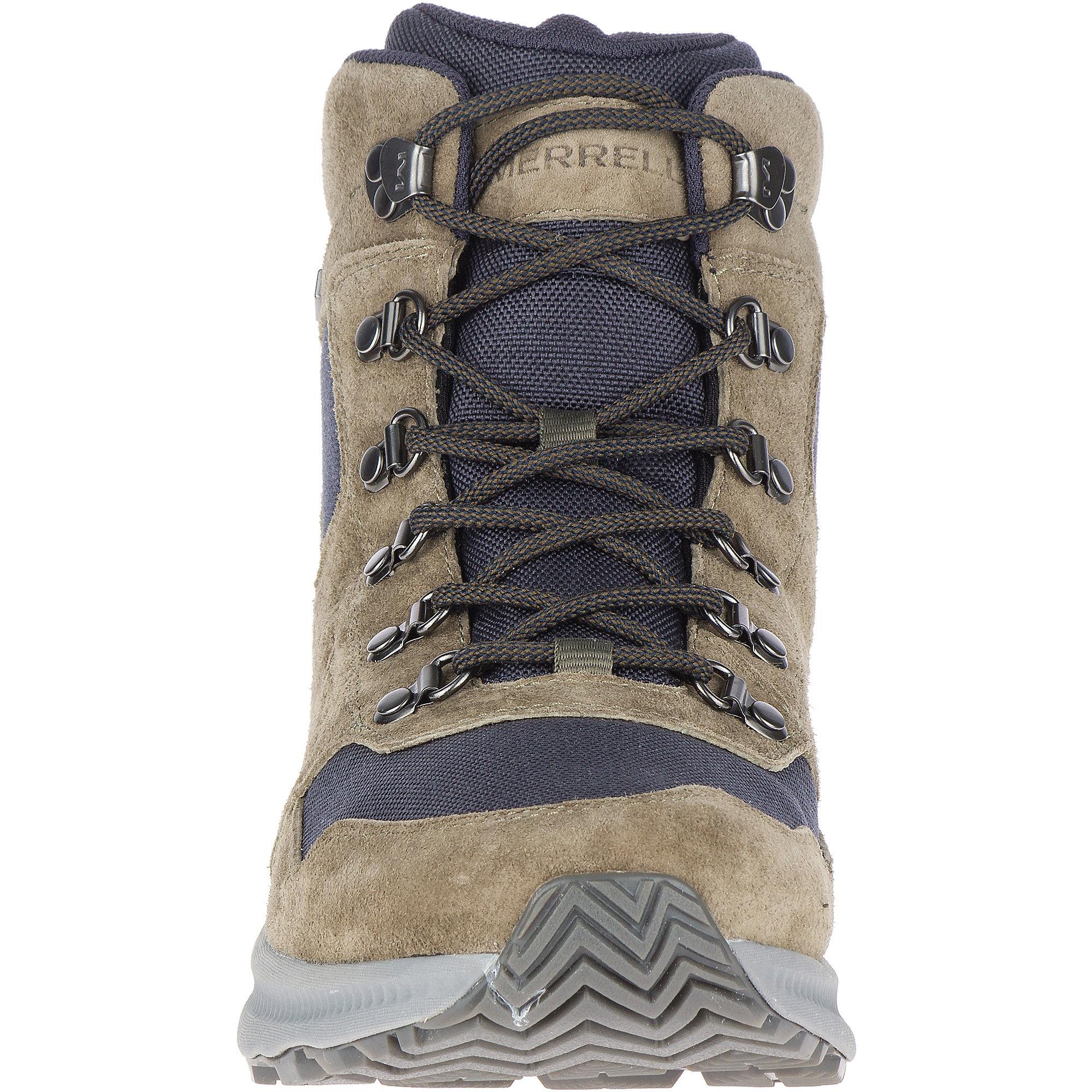 Merrell Suede Ontario 85 Mid Waterproof Boot in Olive (Green) for Men - Lyst