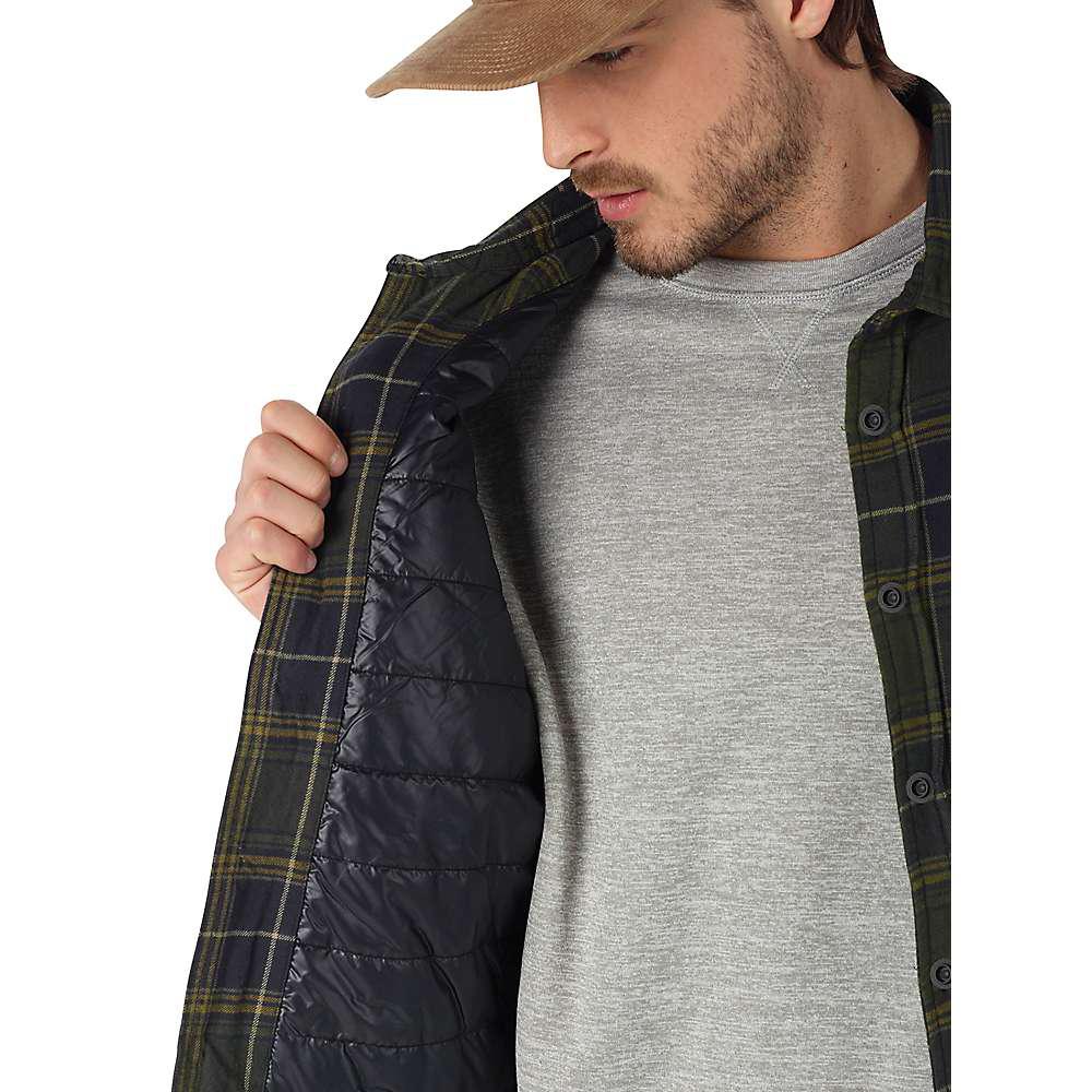men's burton brighton tech insulated flannel