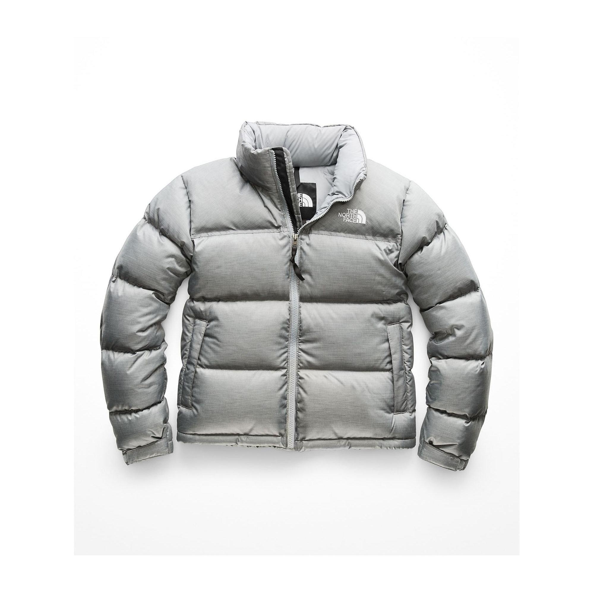 1996 retro nuptse jacket grey