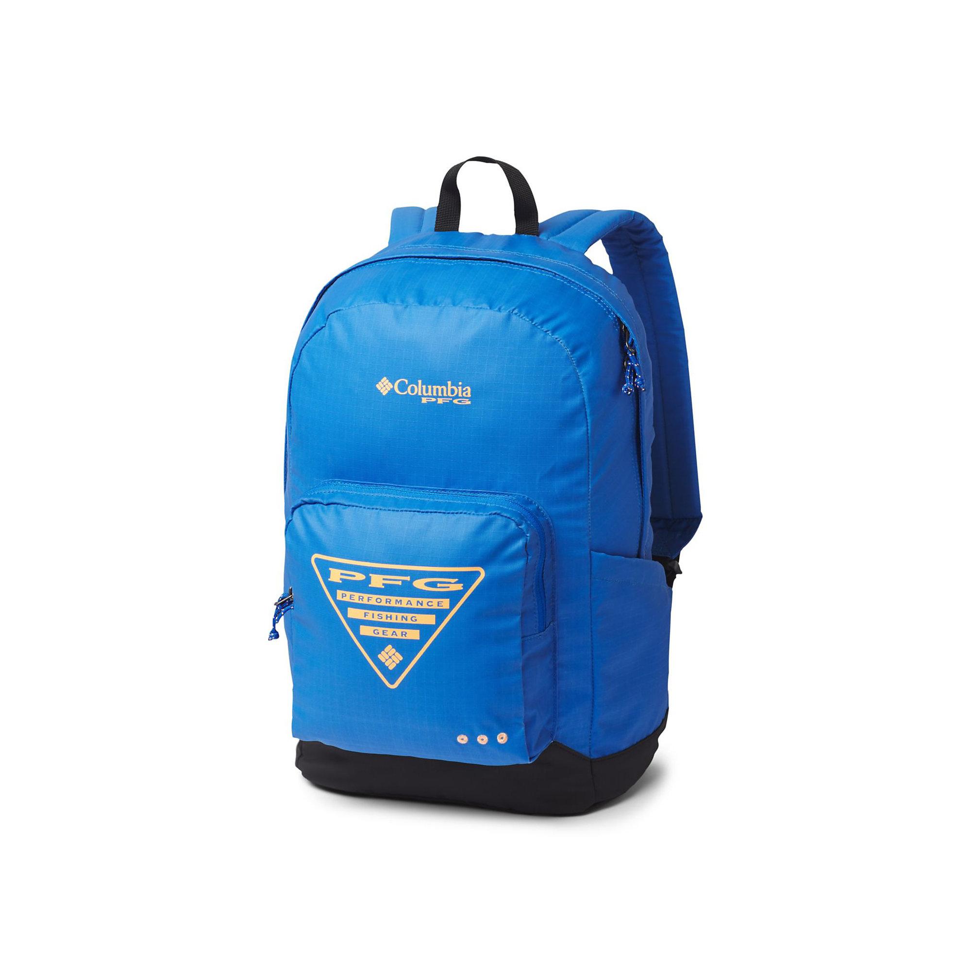 blue columbia backpack