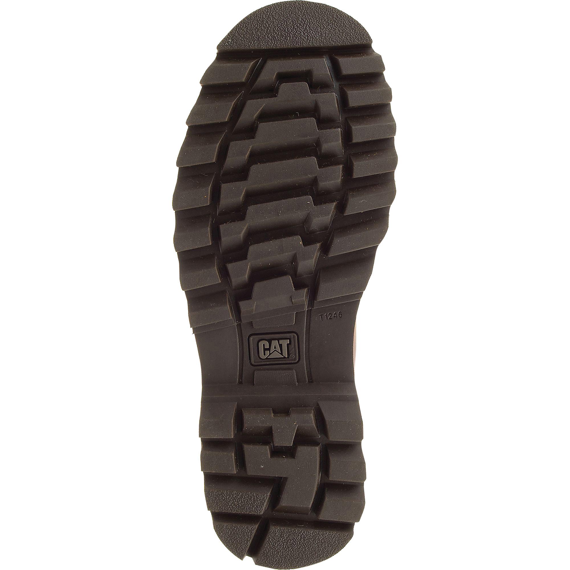 caterpillar deplete boots brown