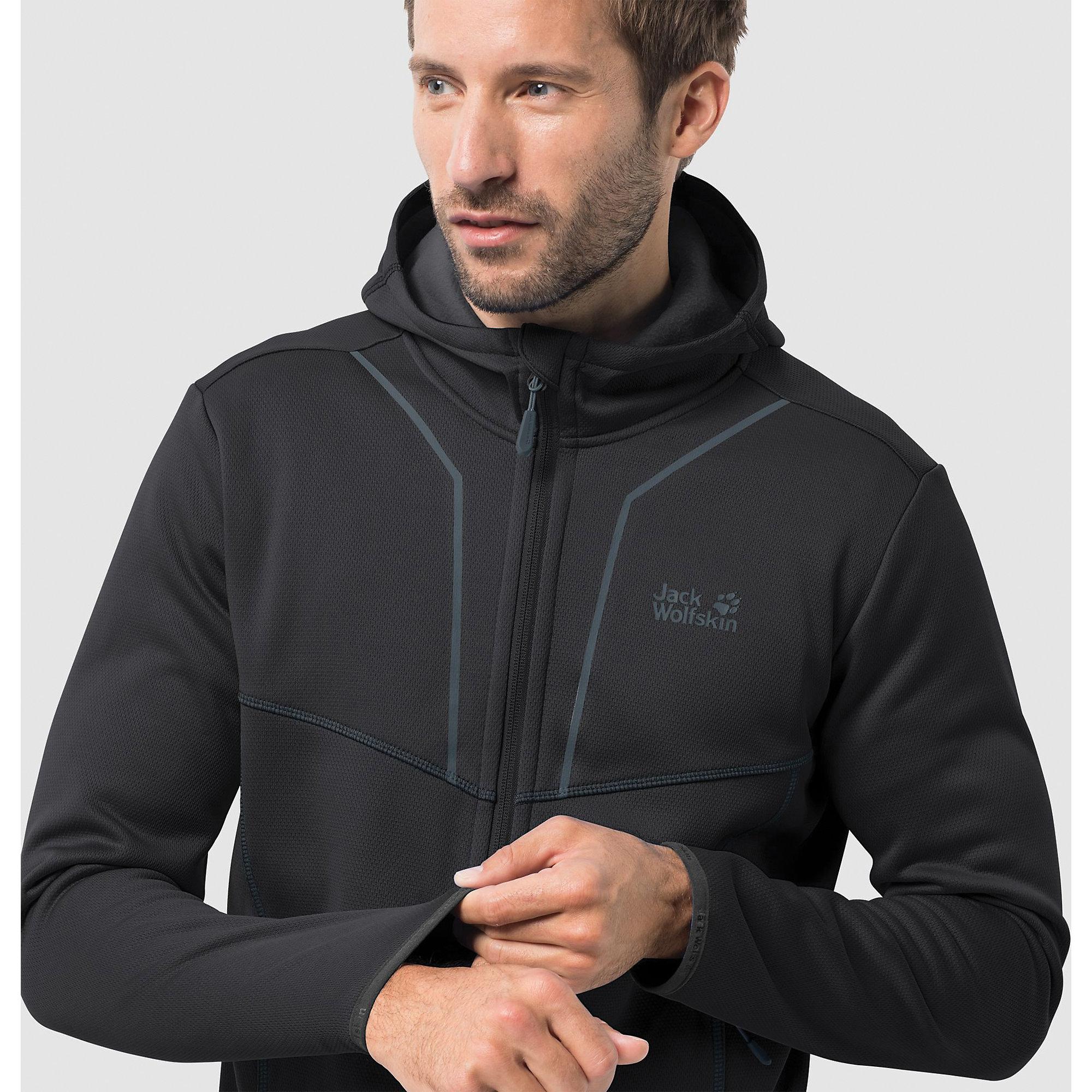jack wolfskin hooded fleece