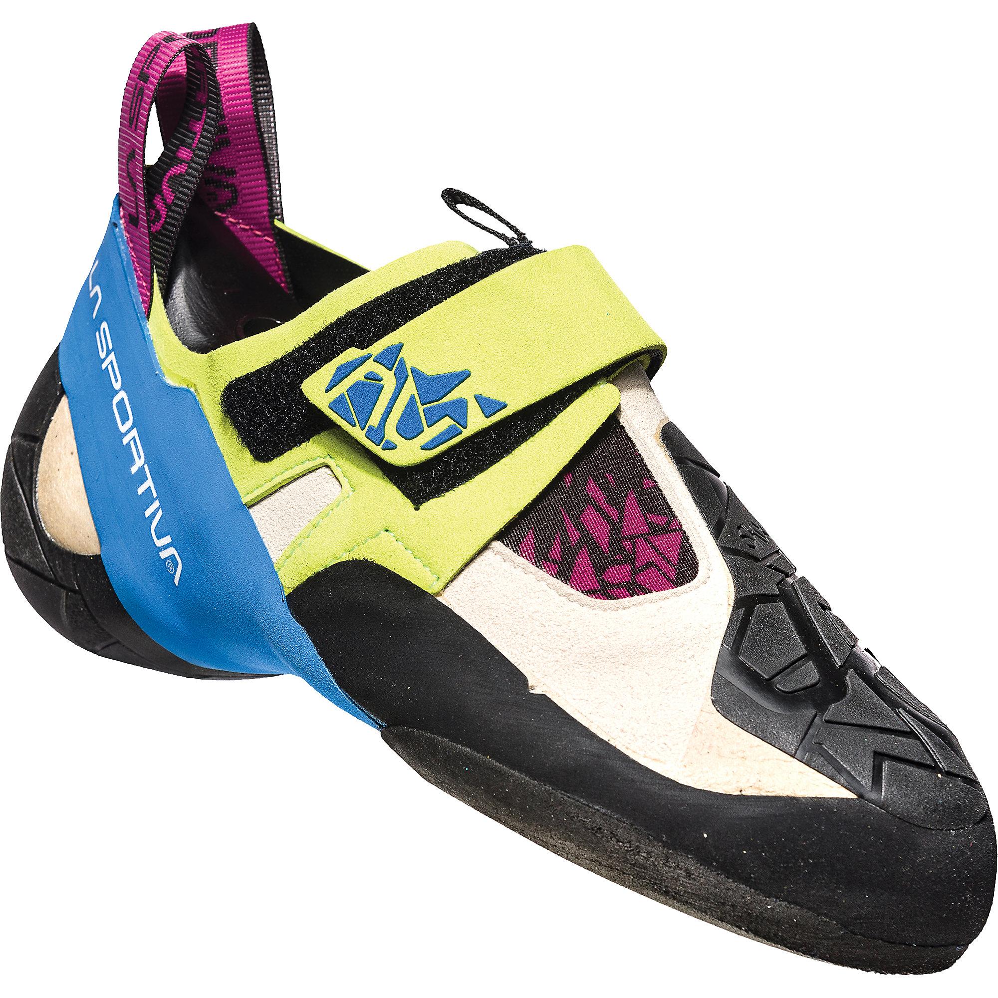 La Sportiva Rubber Skwama Climbing Shoe in Blue Lyst