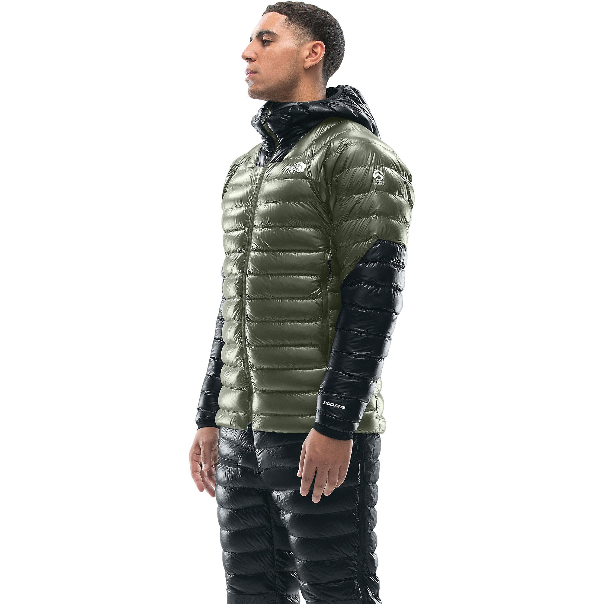 north face men's summit l3 down hoodie